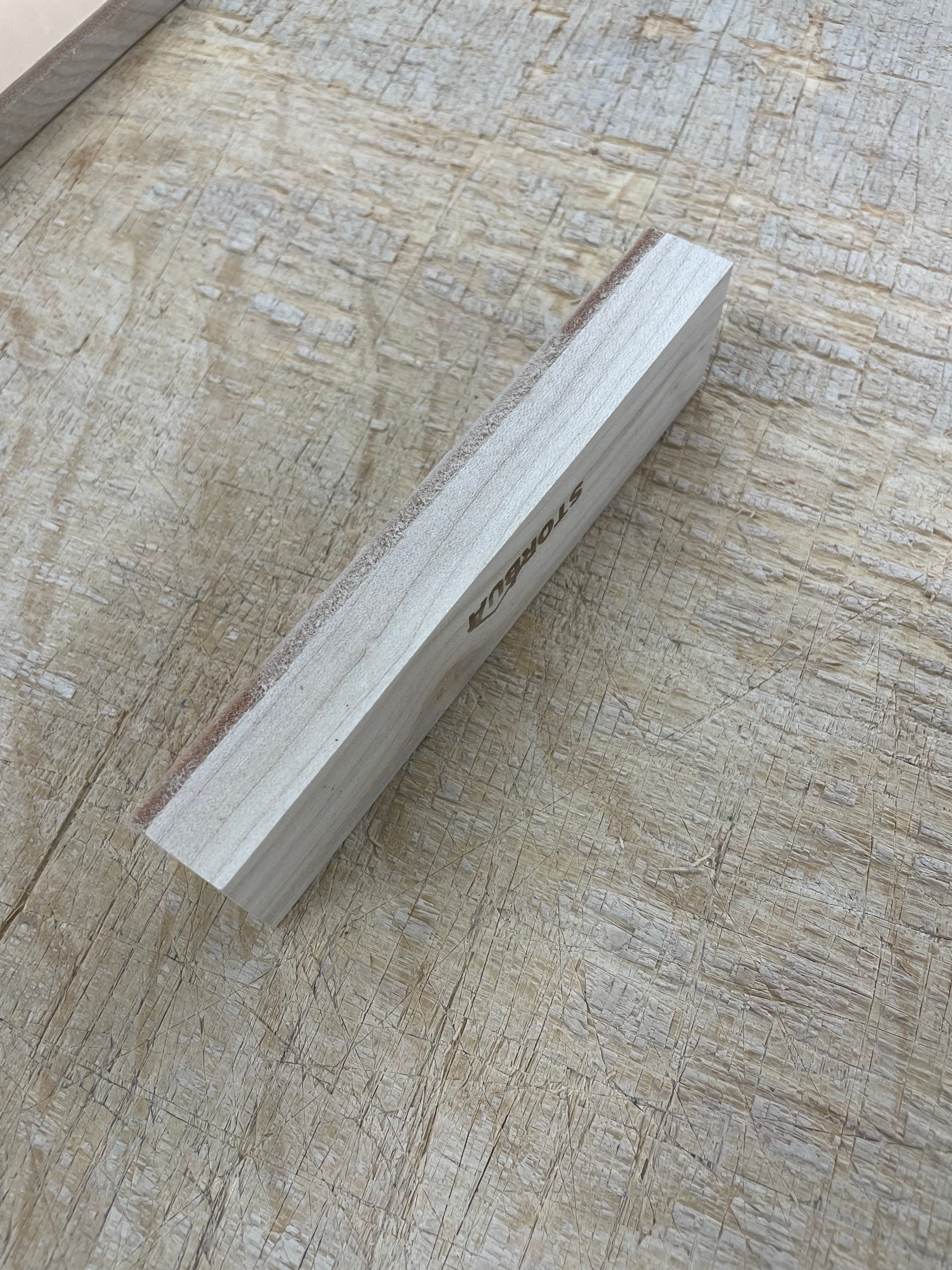 Leather strap handmade 140x35mm