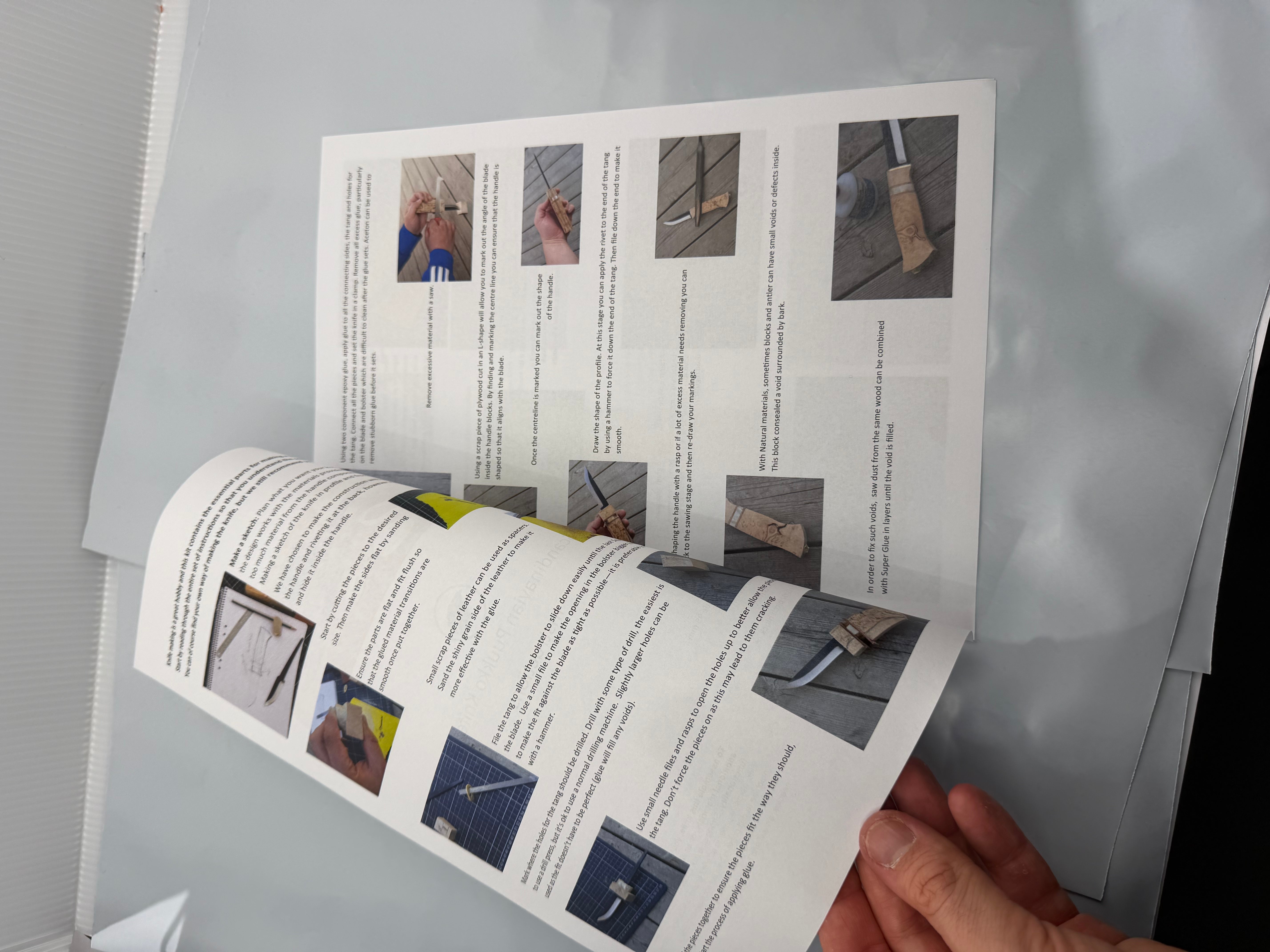 Knivbyggsats KBS3 - 95mm Customs-kniv