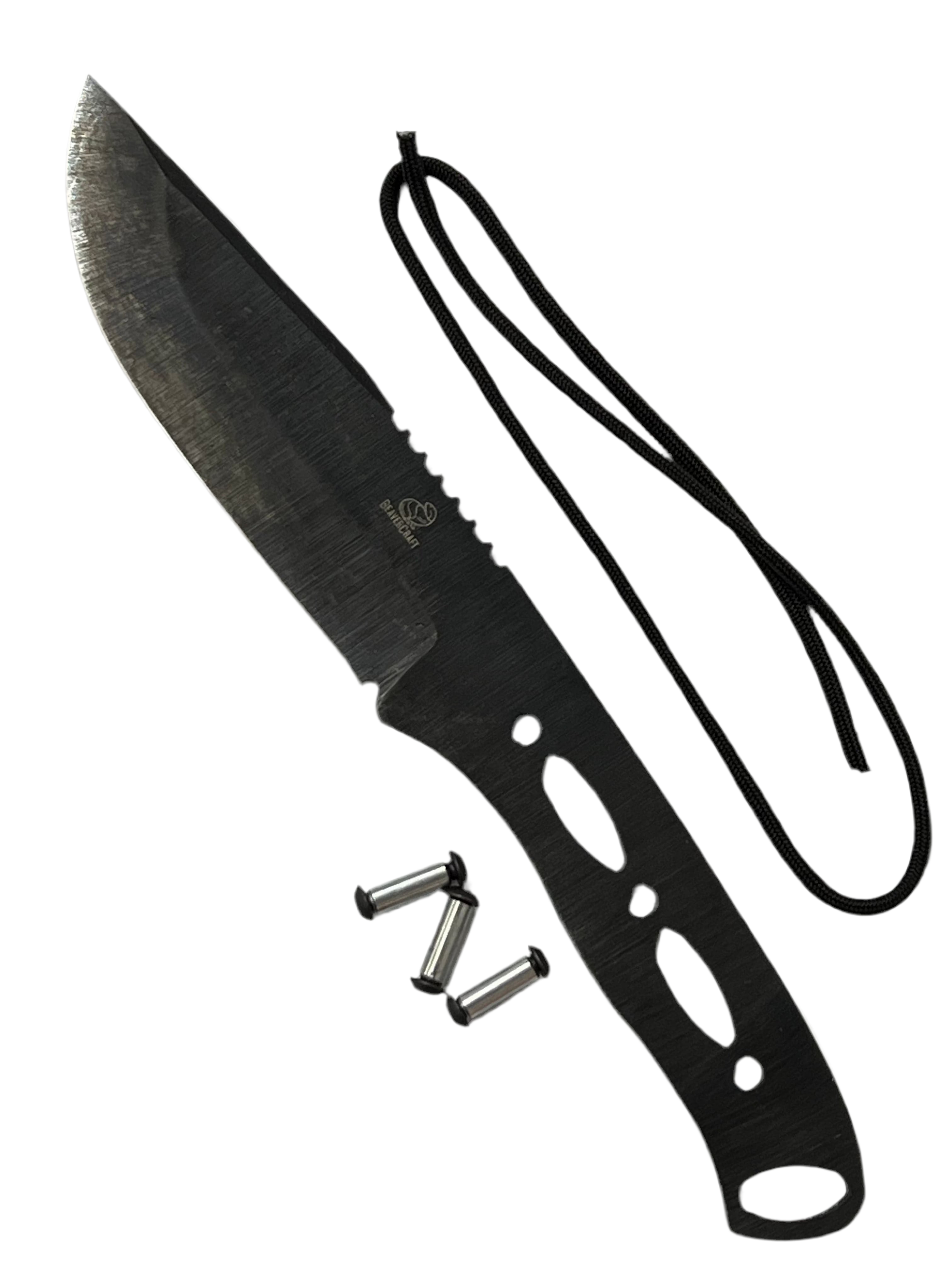 BSH4 Dusk-kit Bushcraft knivblad med skruvar