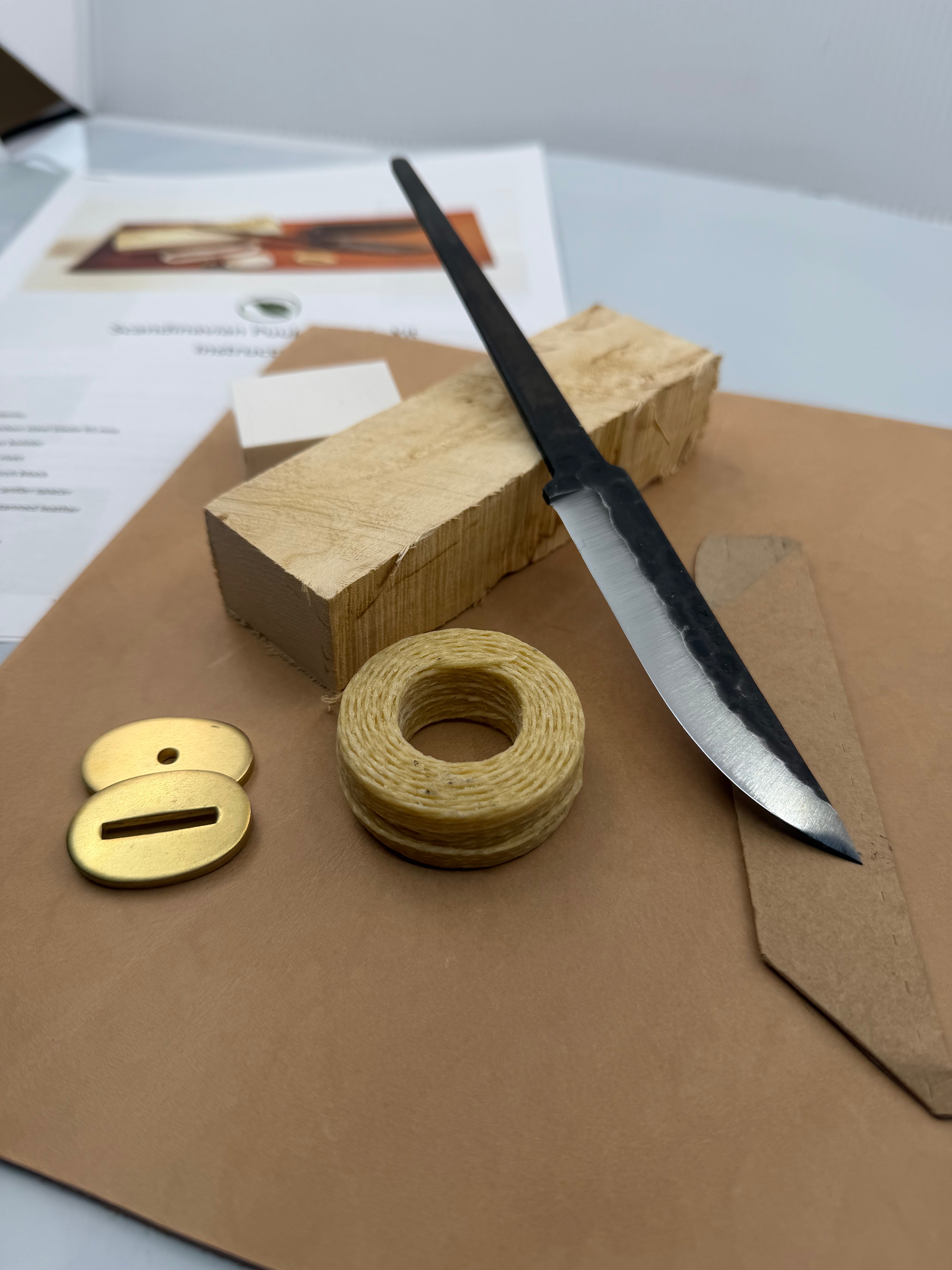 Knivbyggsats KBS3 - 95mm Customs-kniv