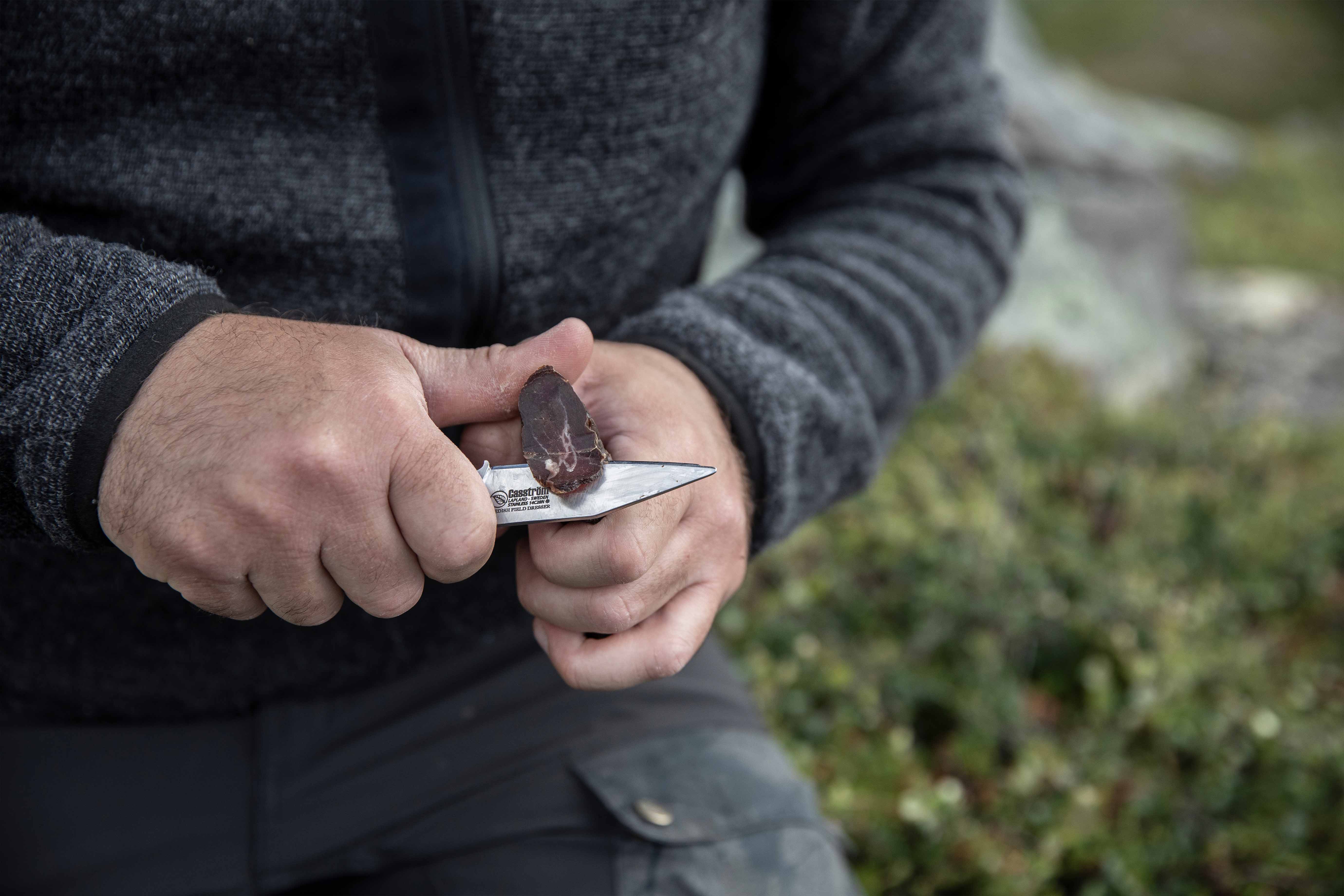 Caström Svensk Fältklädknivblad