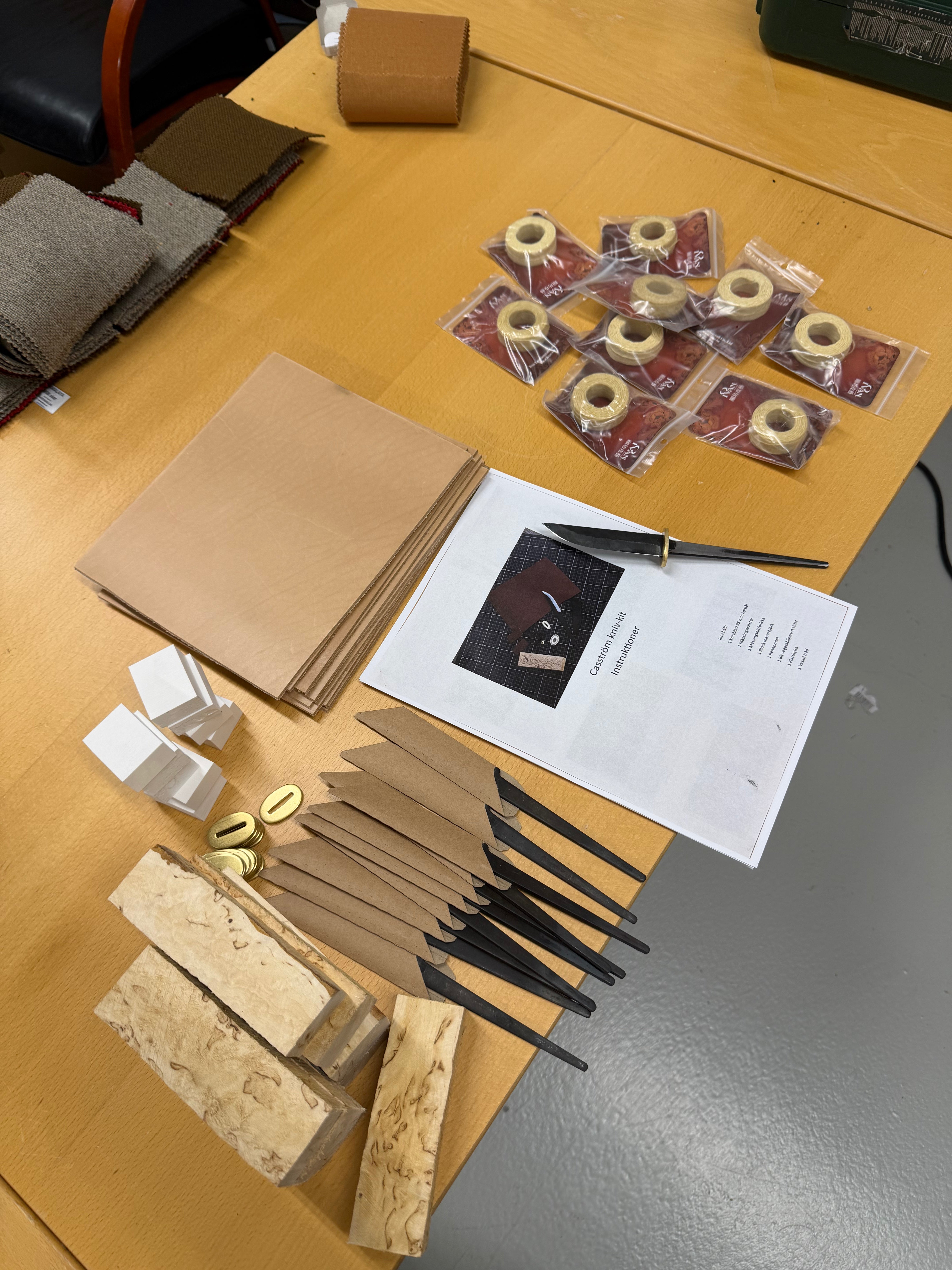 Knivbyggsats KBS3 - 95mm Customs-kniv