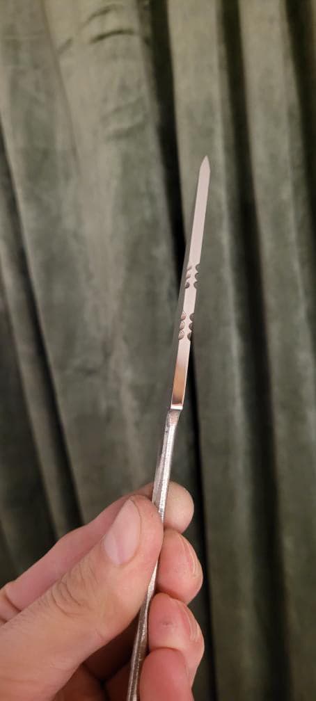 Handsmidd knivblad Halvor Jøntvedt HJ3 Rostfritt stål