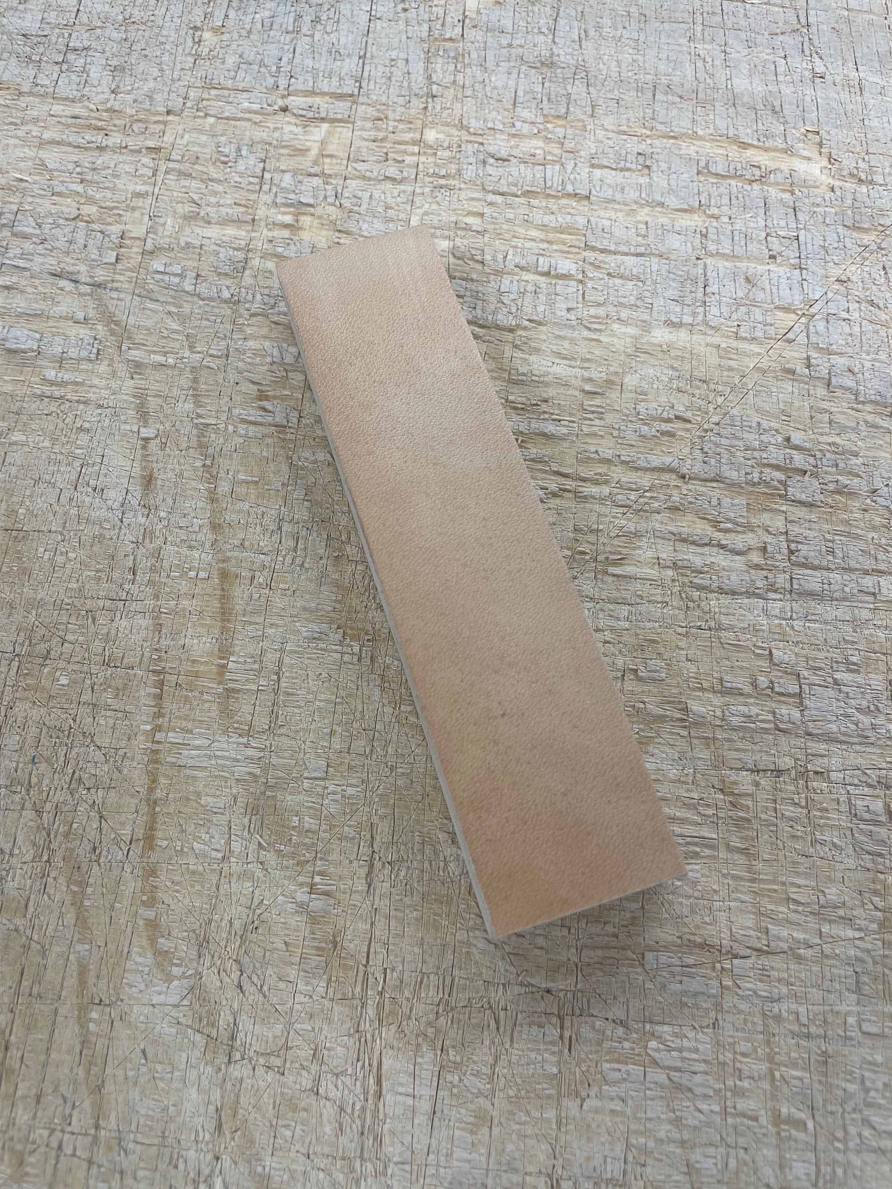 Leather strap handmade 140x35mm