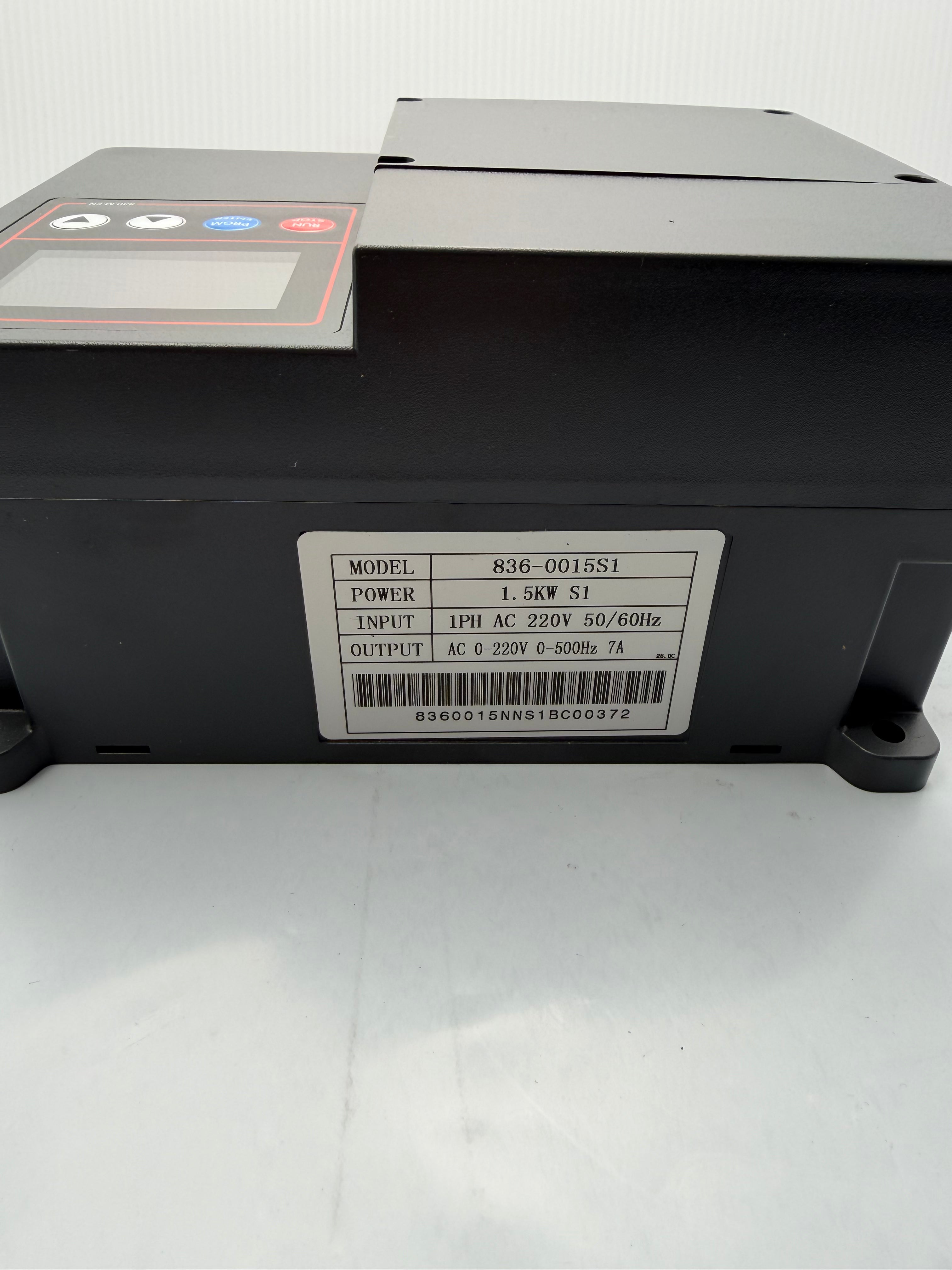 Frekvensomformer Hastighetsstyring for slipemaskin S1 VFD 1.5kW 230V 1-fase til 3-fase