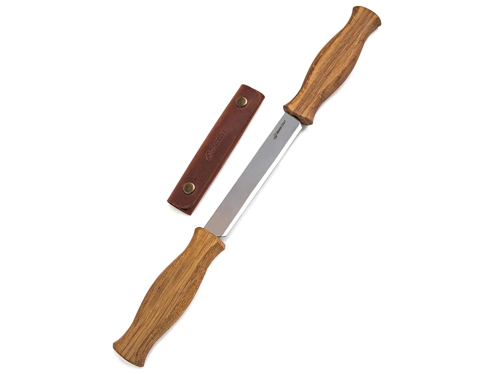 Skavkniv 120mm inkl lærslire (DK1S)