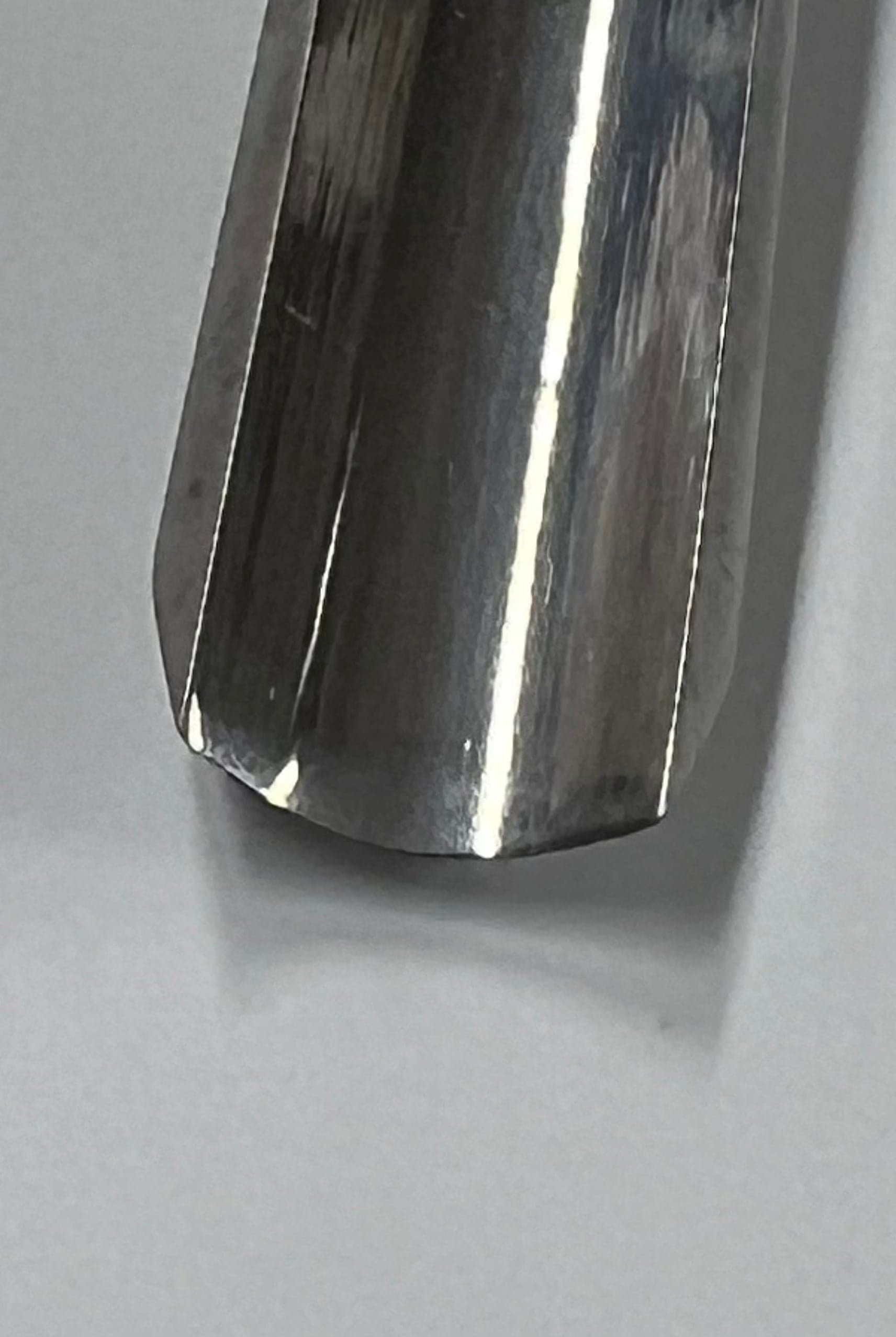 Treskjæringsjern 75x14mm rett rundet meisel P8/08 m/kulehåntak