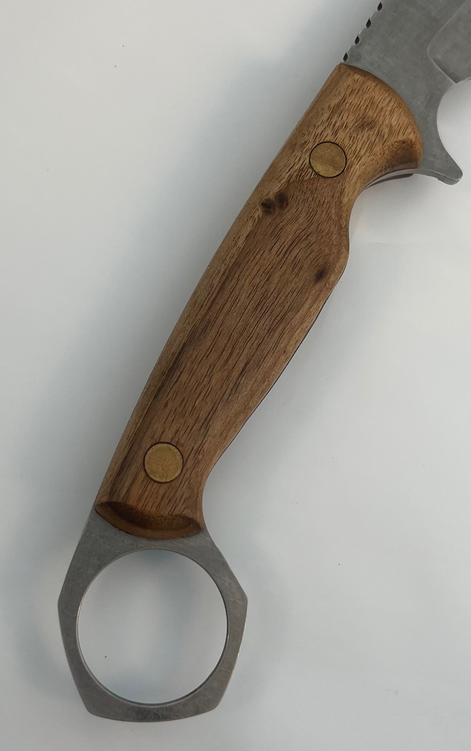 Ukrainsk Campingkarambit CGK1 med lærslire