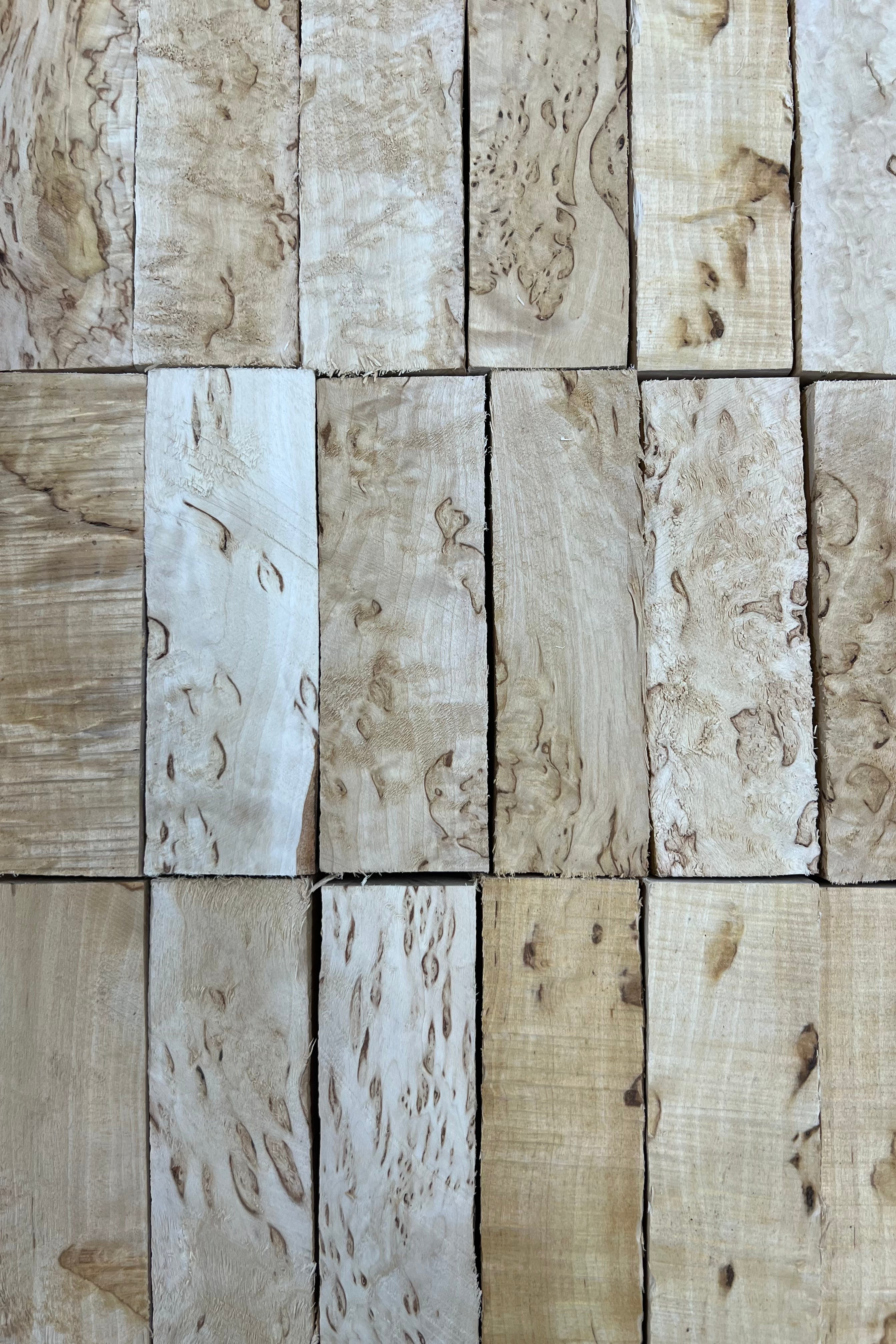 Basic Naturell Valbjørk Masurbjørk MBS ca. 30x40x125