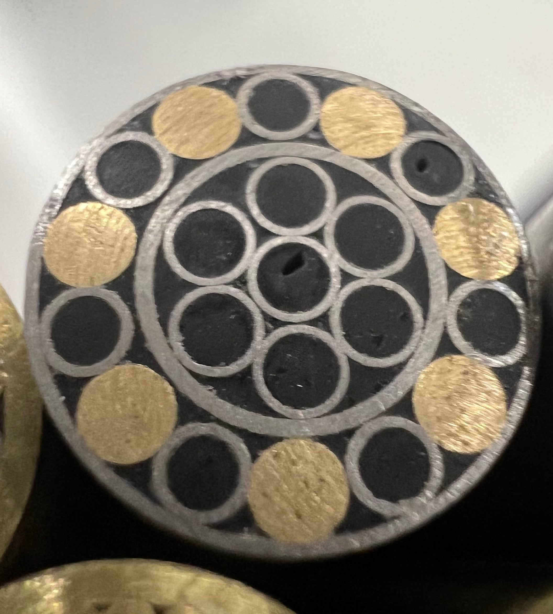 Mosaic pin 9.5mm Skaftpynt