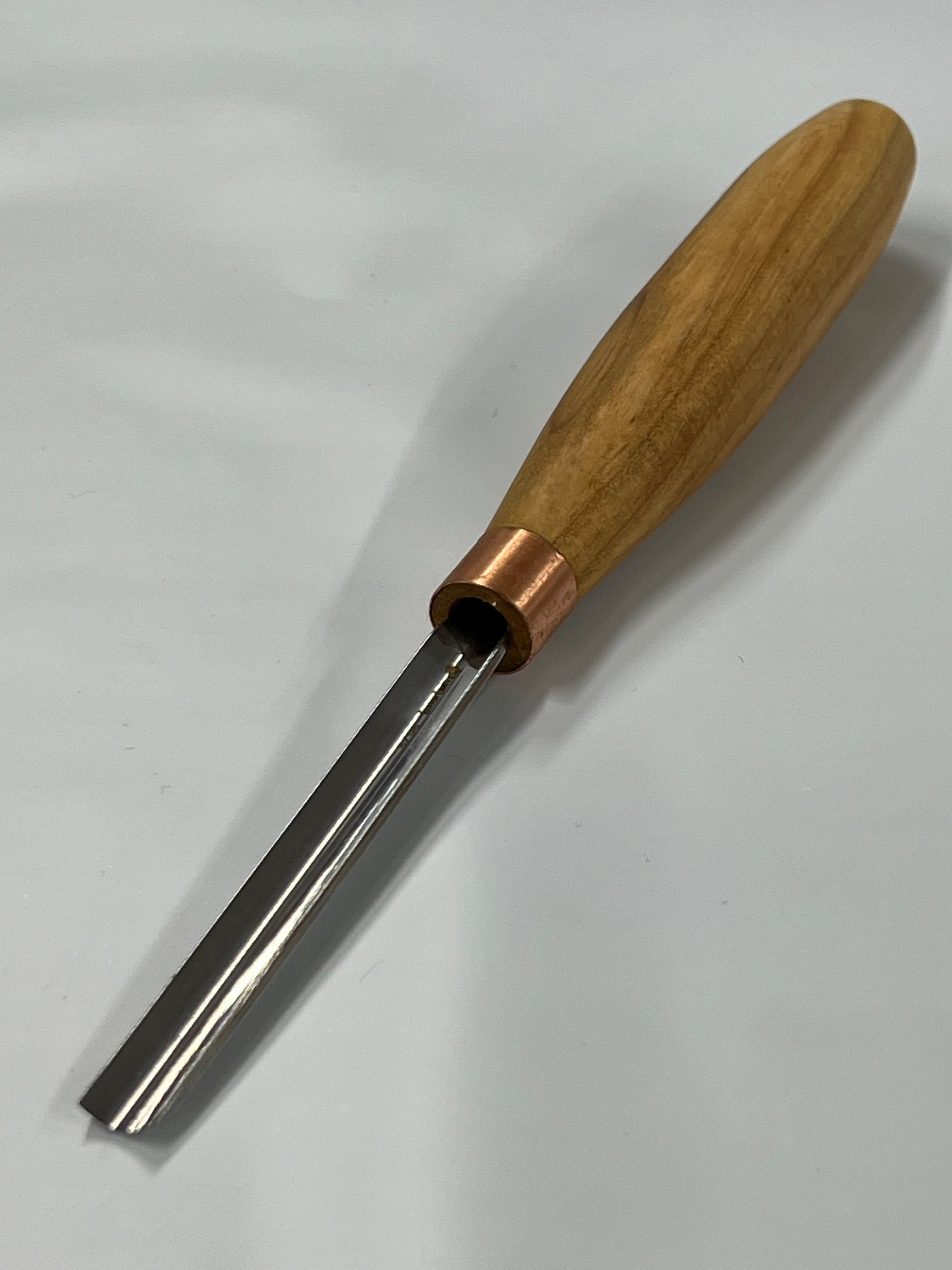 Träsniderijärn 80x8mm rak rundad mejsel K8/08