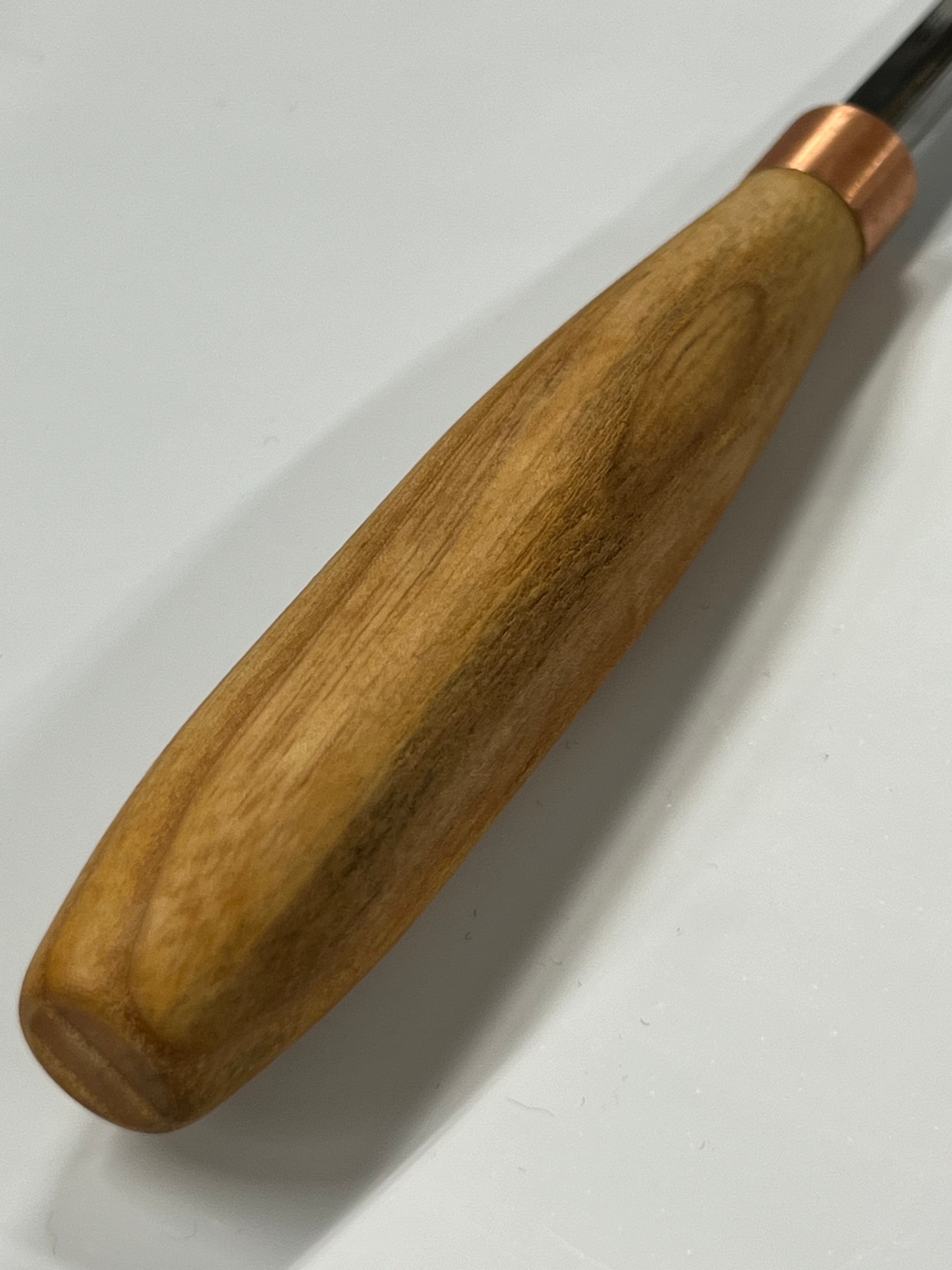 Träsniderijärn 80x8mm rak rundad mejsel K8/08