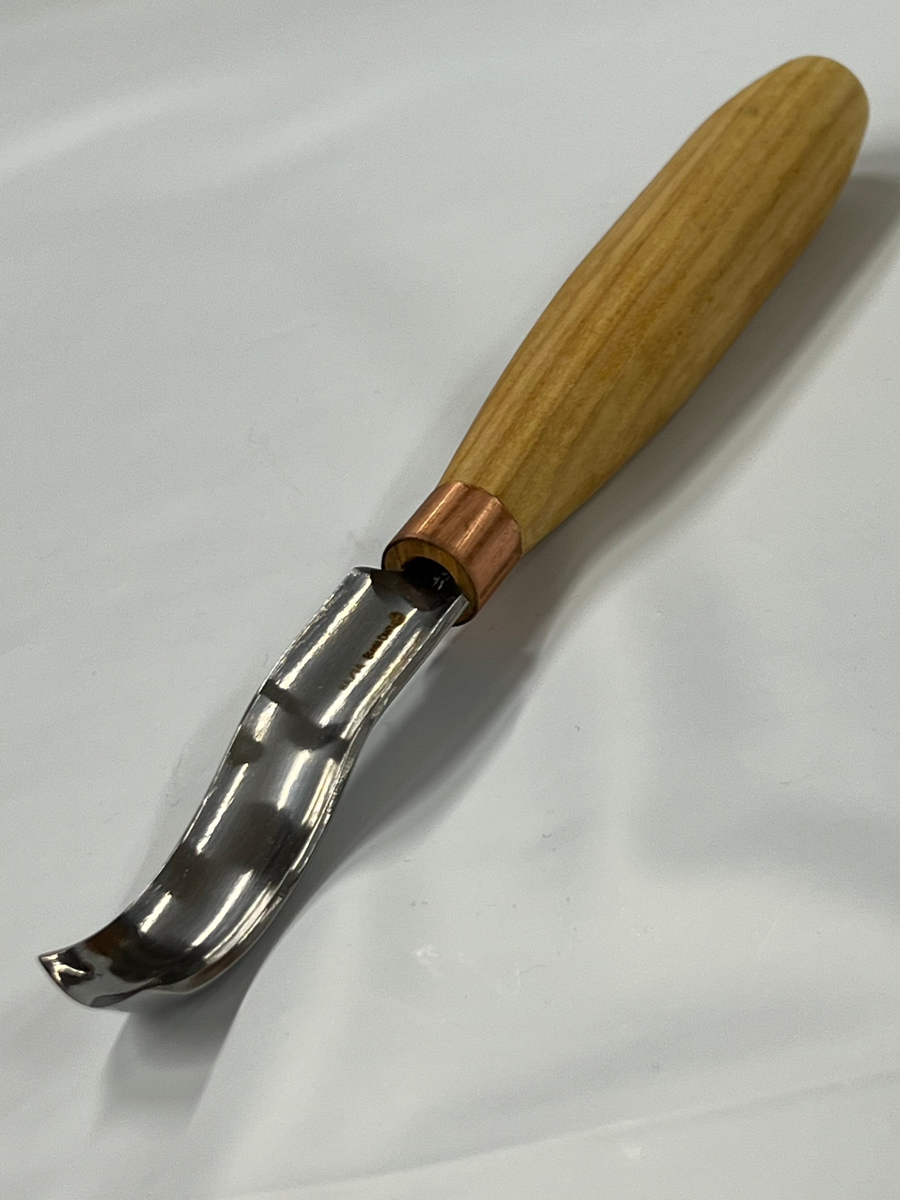 Träsniderijärn 80x14mm böjd rundad mejsel K8A/14