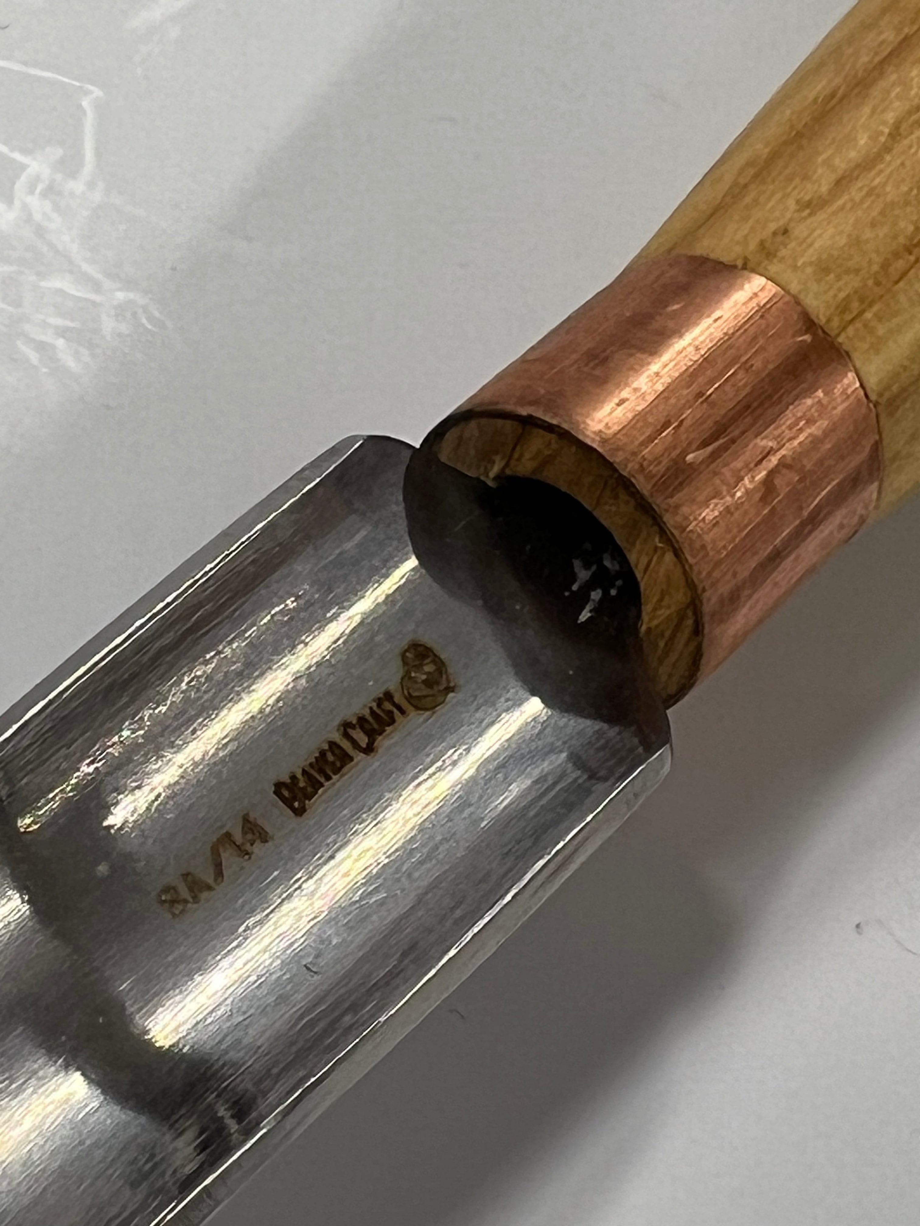 Träsniderijärn 80x14mm böjd rundad mejsel K8A/14