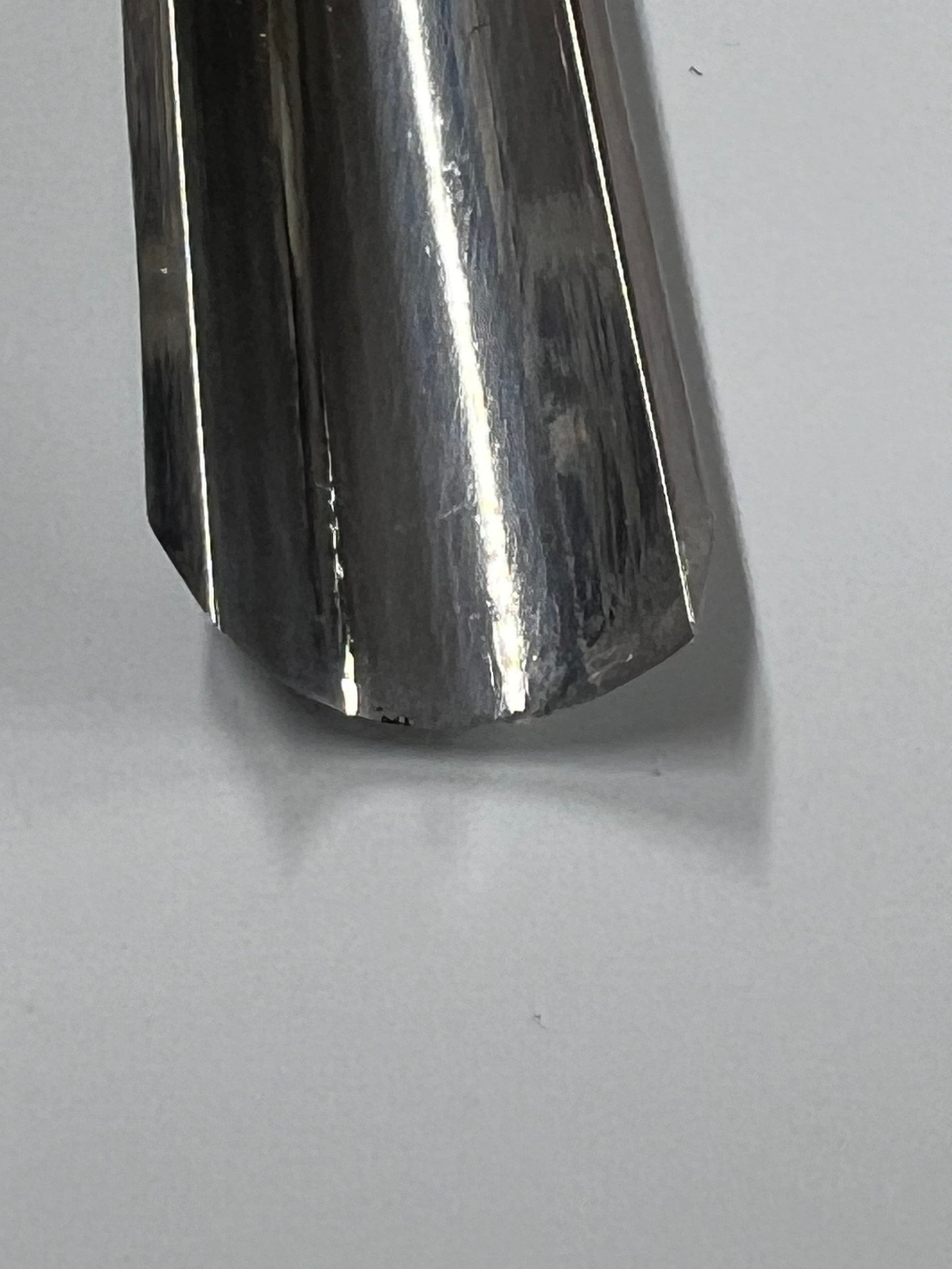 Treskjæringsjern 75x10mm rett rundet meisel P9/10 m/kulehåntak