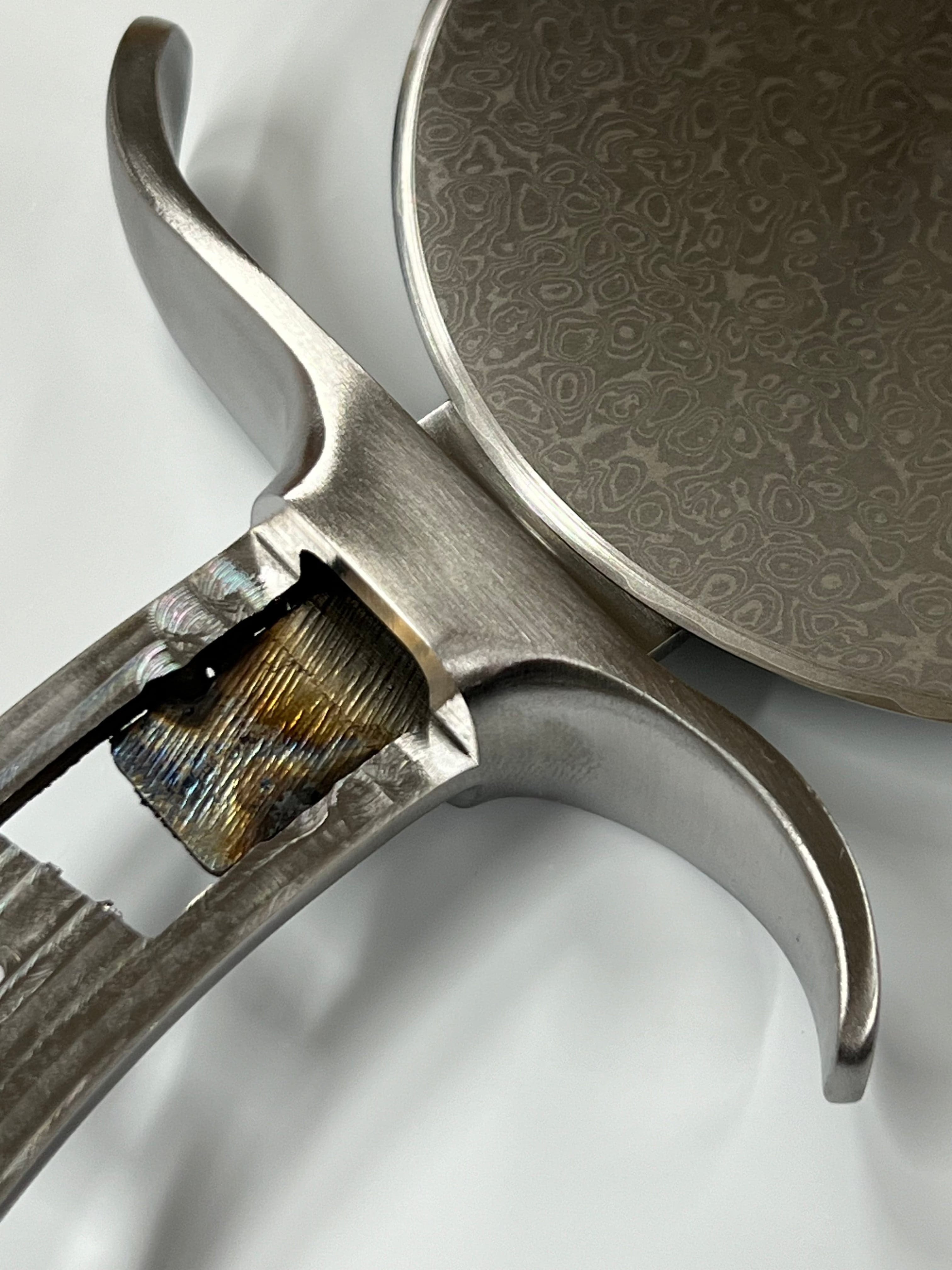 Pizzahjul - VG10 Damask Fulltang med fram- och baknav