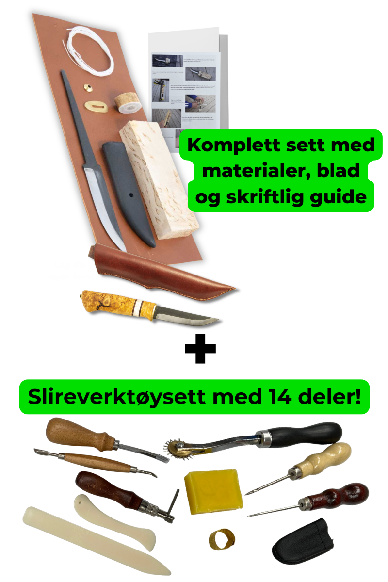 Beginner's Knife Making Kit: Everything you need to make your own custom knife