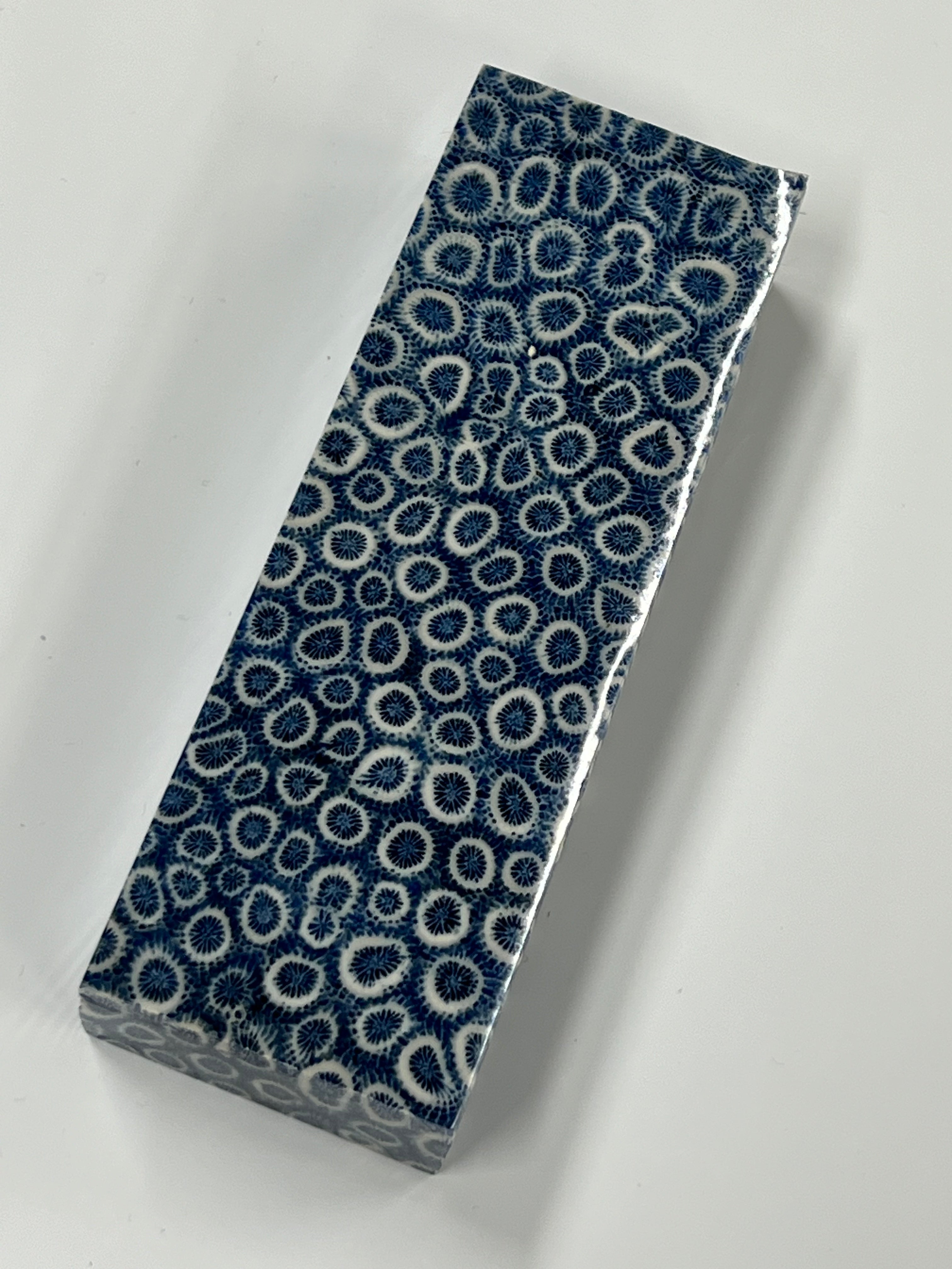 Fossil Coral skaftblank K2 (blå)