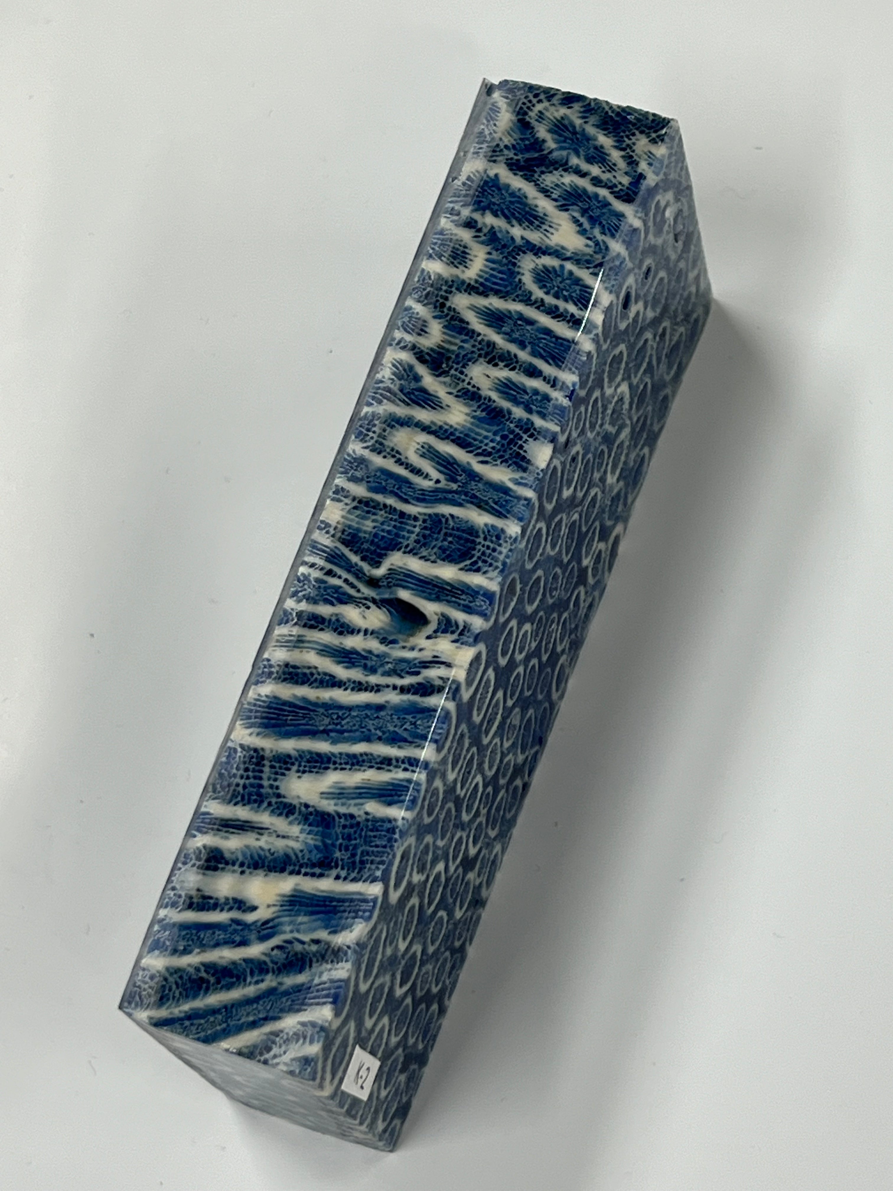 Fossil Coral skaftblank K2 (blå)