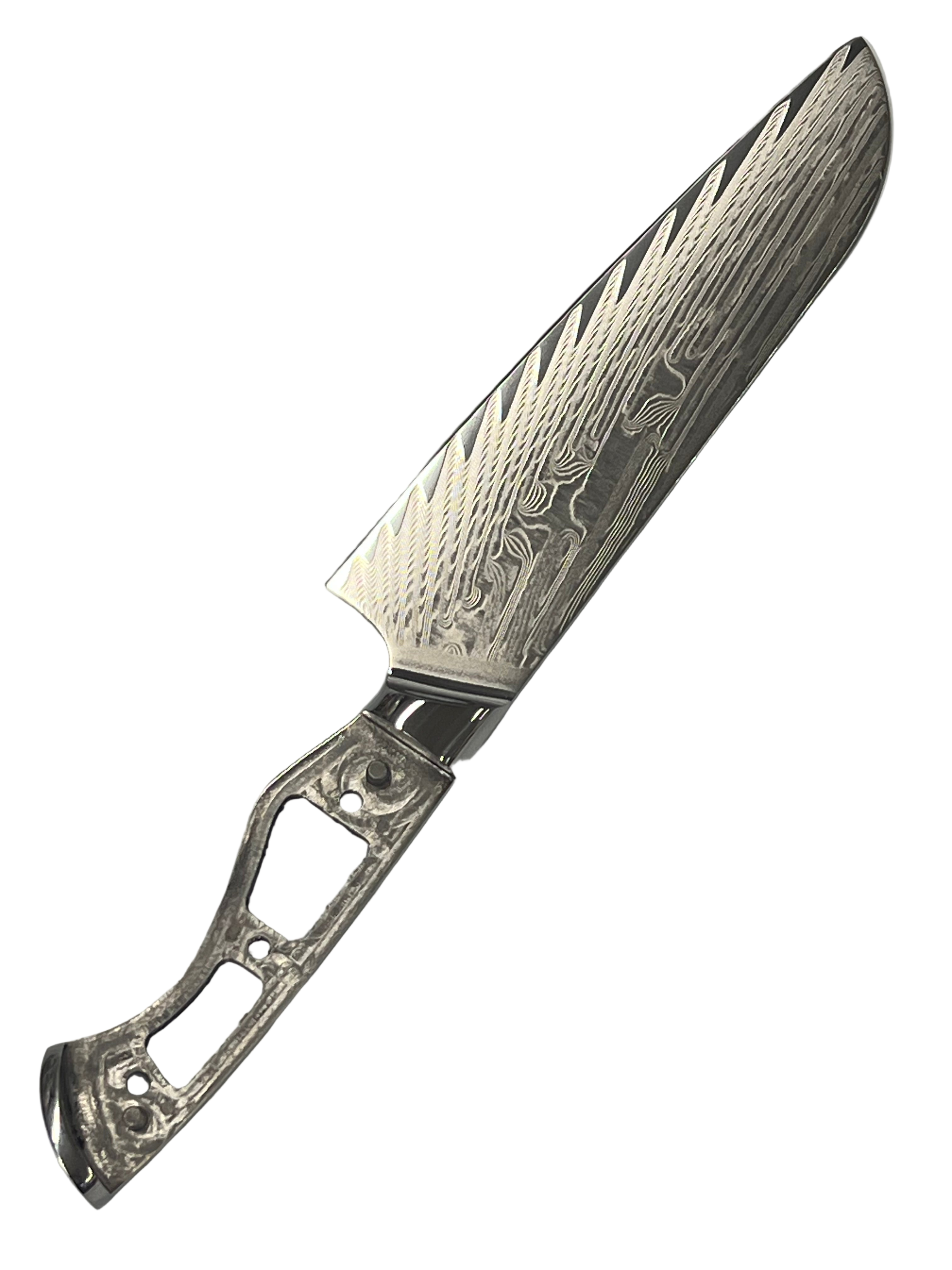 Santoku - VG10 Damask Kokkekniv 8" fulltange med holker