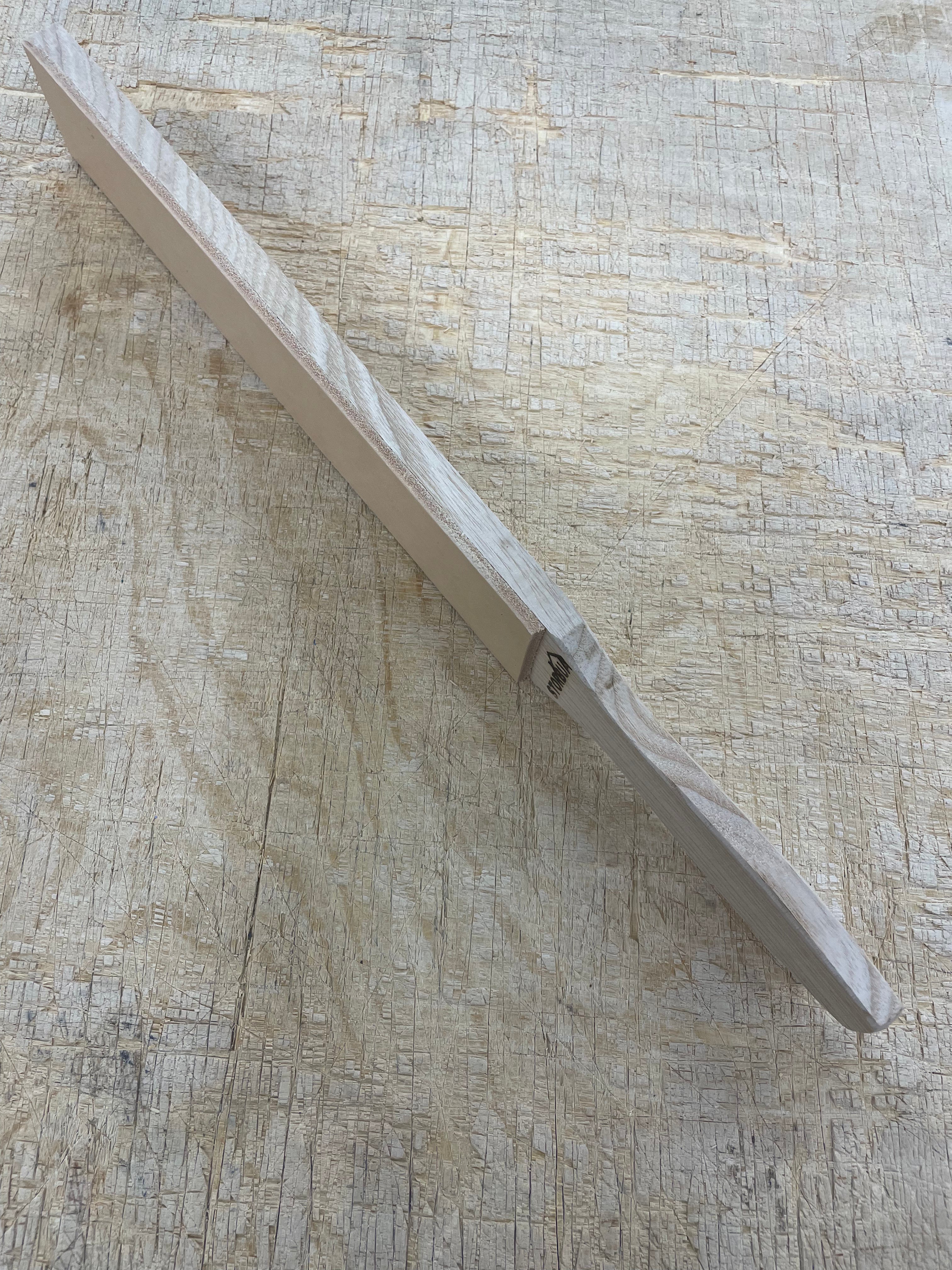 Läderrem handgjord stor 390x50mm