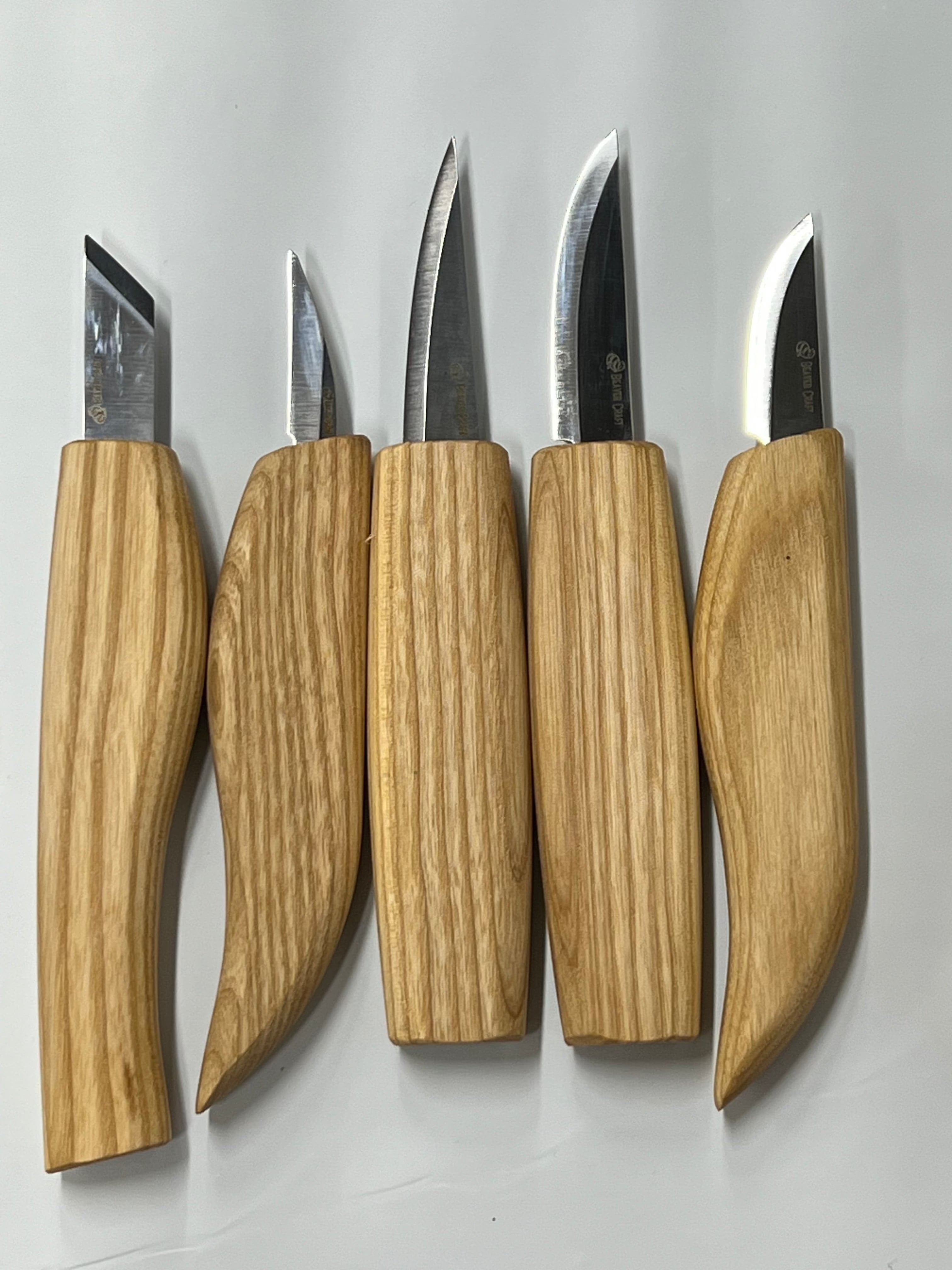 Träsniderijärnset S52 med 10 järn och verktygshållare