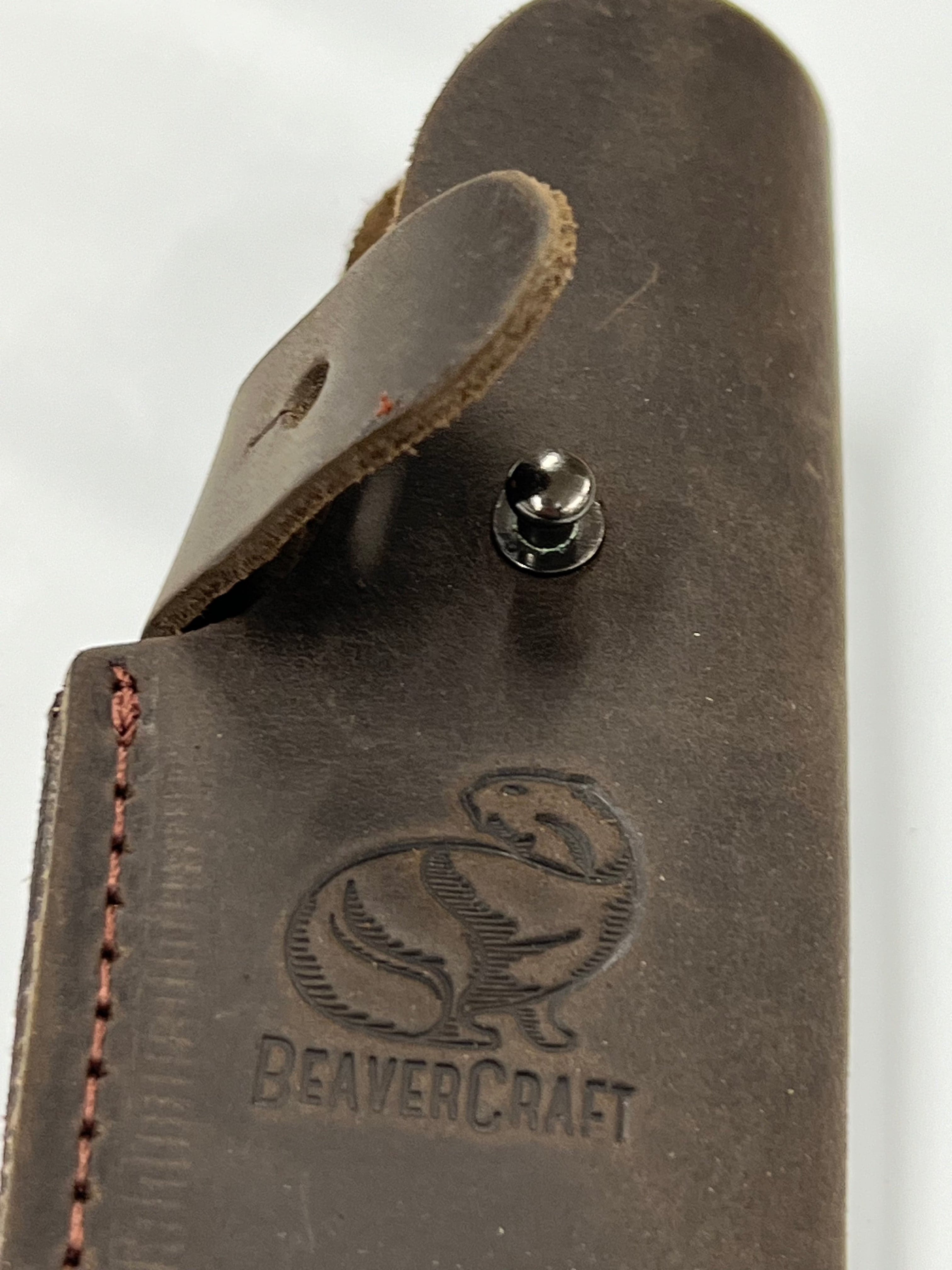 BSH5 Shadow knivslida i läder