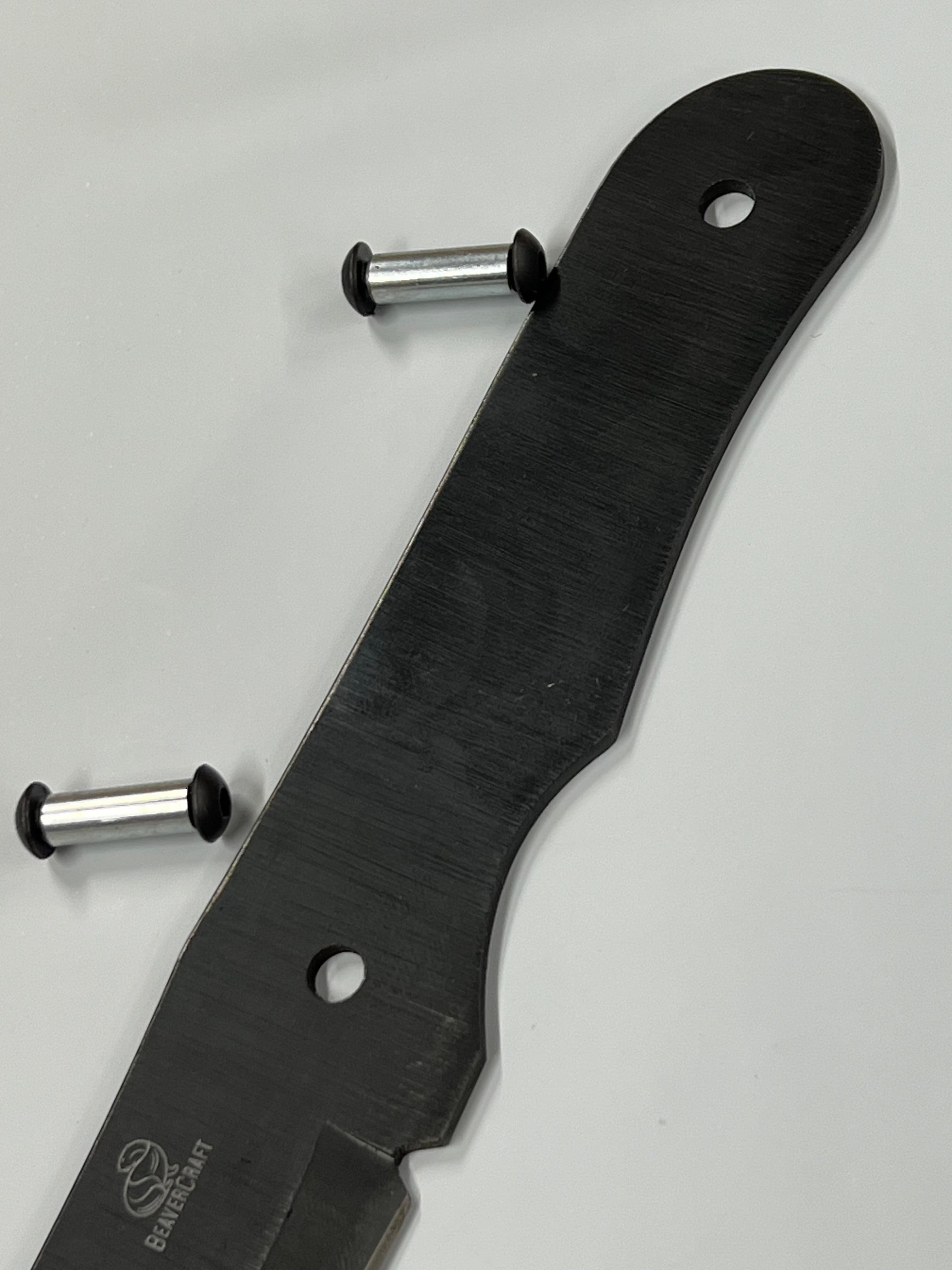 BSH5 Bushcraft knivblad med skruvar