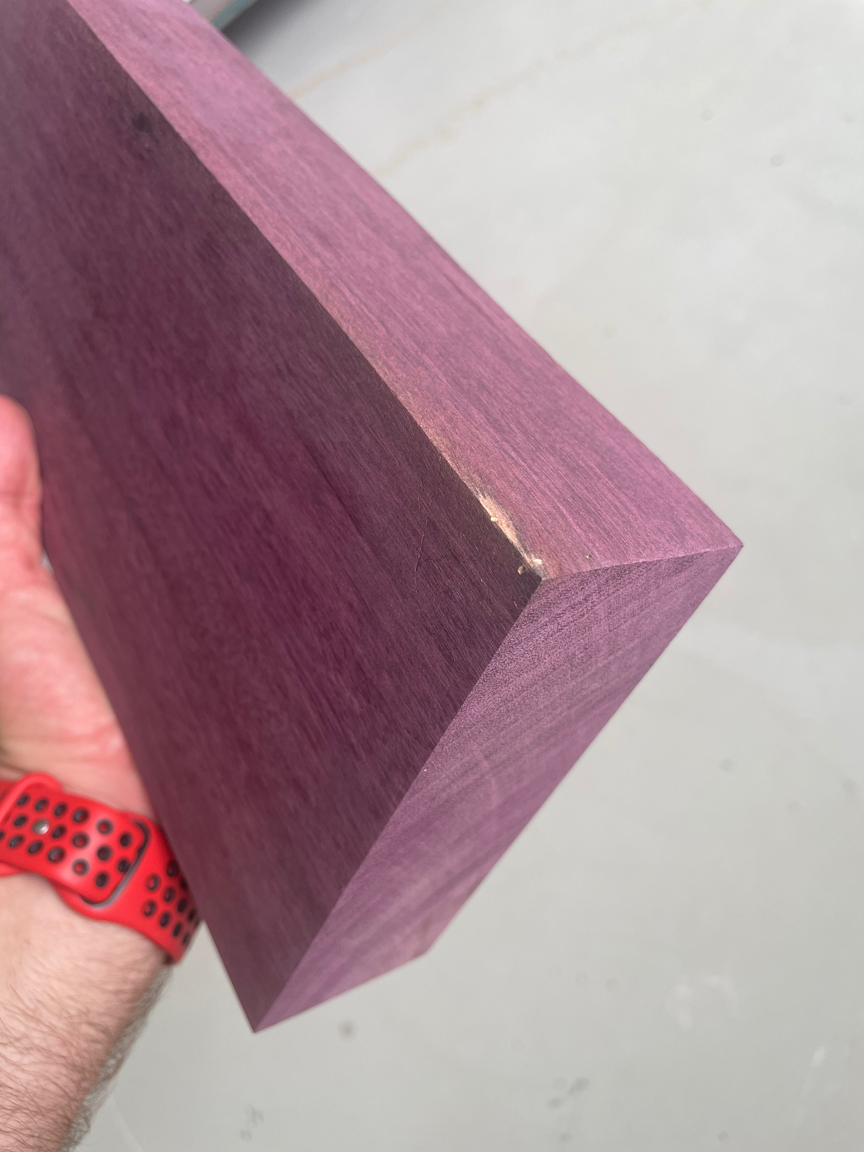 Purpleheart Large blank 55x155x300mm