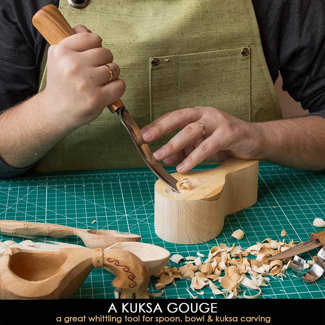 Wood carving iron set S43Book