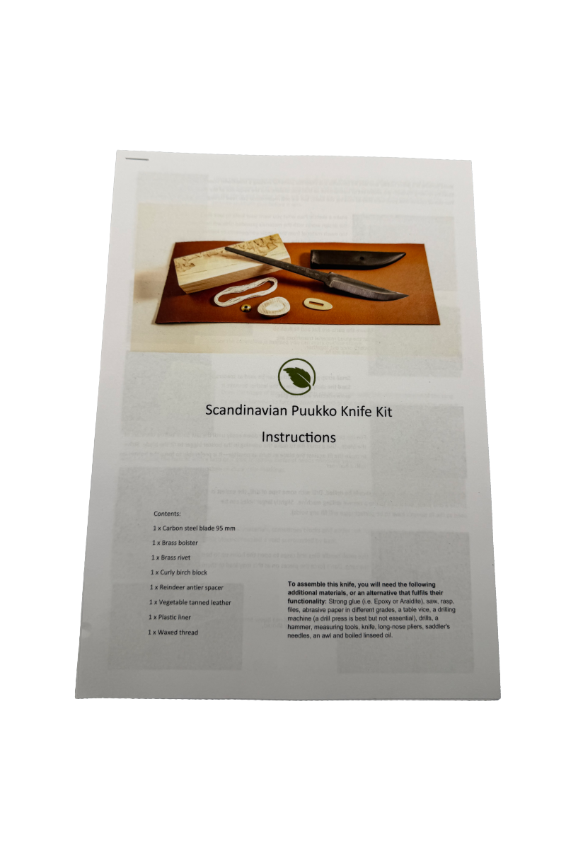 Knivbyggsats KBS3 - 95mm Customs-kniv