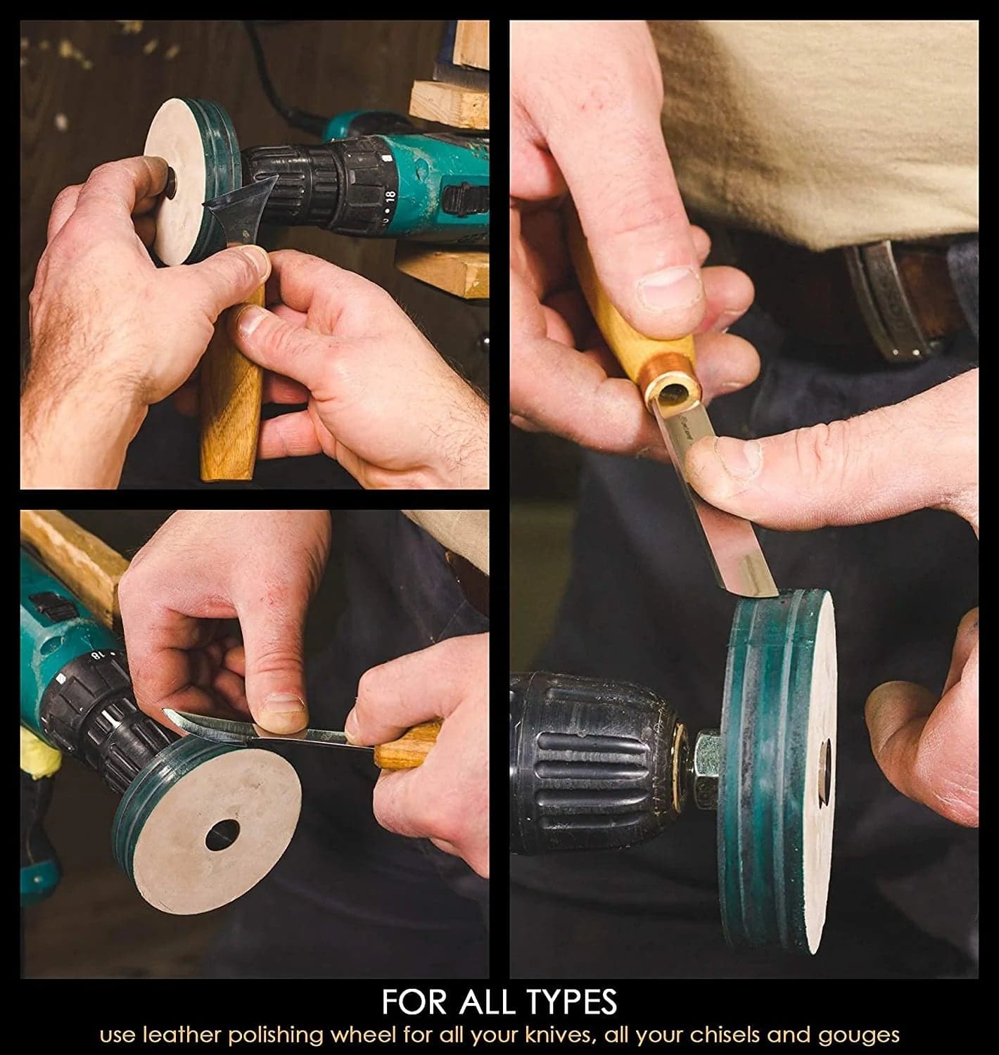 Poleringshjul Läder (PW1)