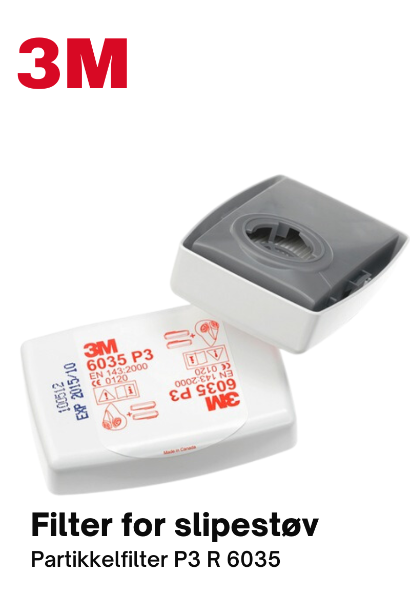 Filter till mask för damm/ångor/gas – 3M maskfilter