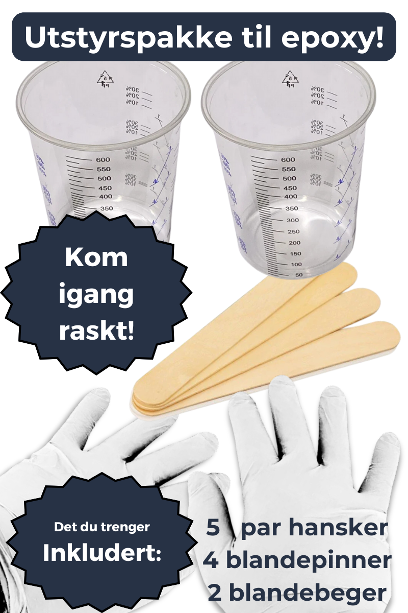 Epoxiutrustningspaket - Kom igång snabbt - Paket: “Epoxiutrustningsmikro”