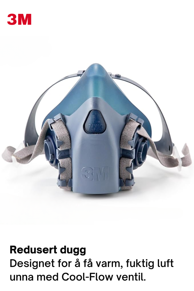 Filter till mask för damm/ångor/gas – 3M maskfilter