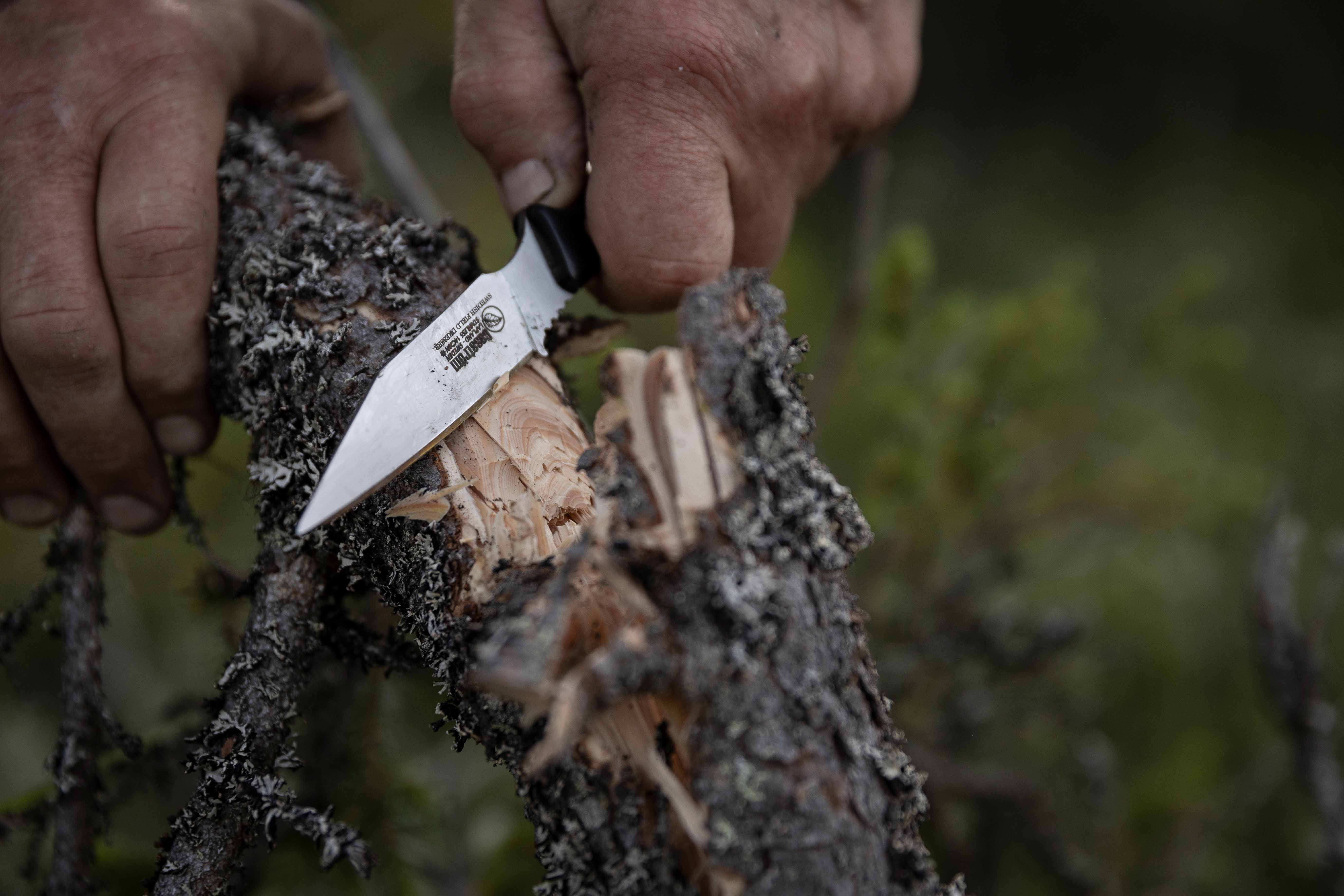 Caström Svensk Fältklädknivblad