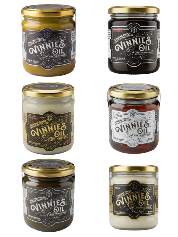 Vinnies Oil Komplett Pakke