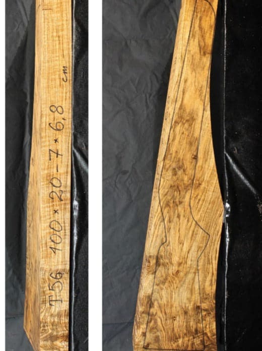 Riflestokkemne Tyrkisk Valnøtt Grad 3 T56