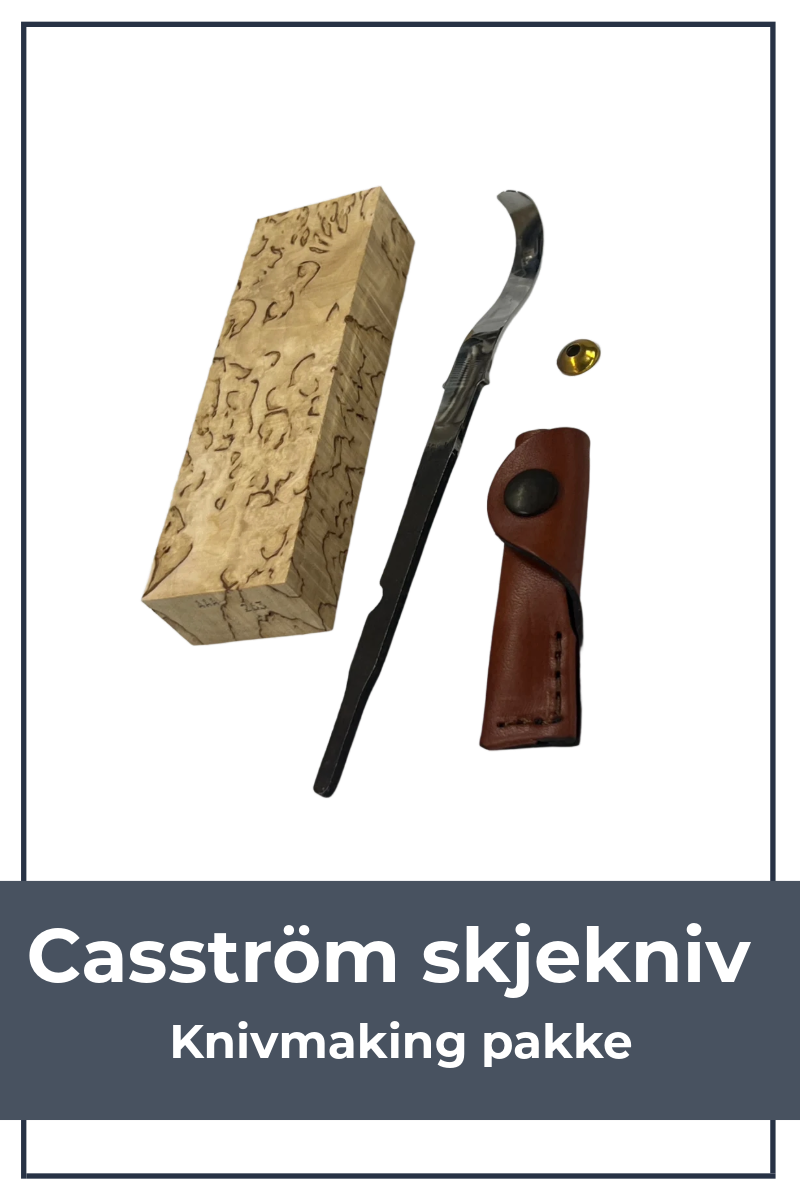 Casström Knivmaking-pakke for Skjekniv