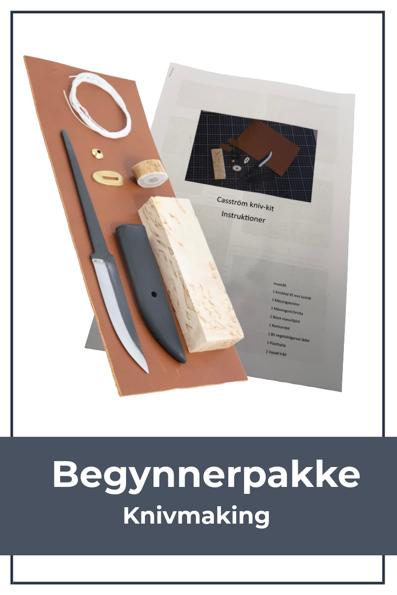 Begynnerpakke for knivmaker: Alt du trenger for å lage din egen tollekniv