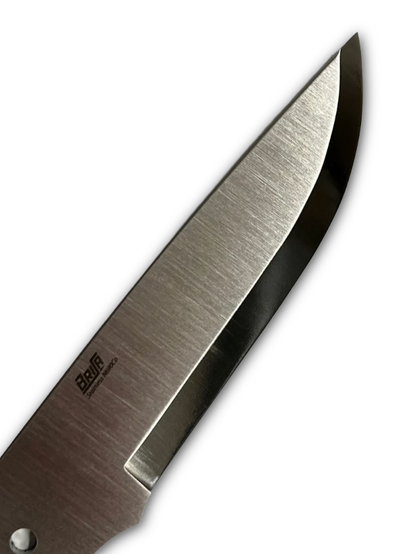 Brisa Trapper 95 Scandi N690 rustfritt knivblad