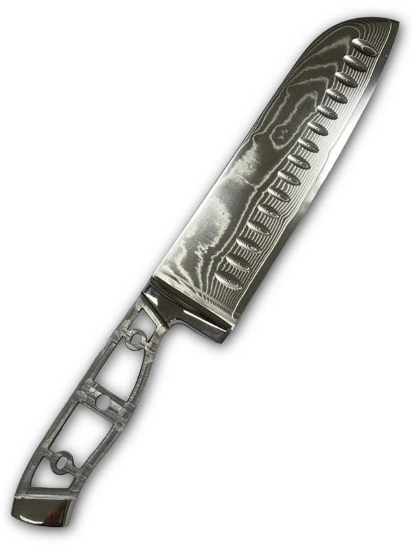 Santoku - VG10 Damask Kokkekniv FT1-M