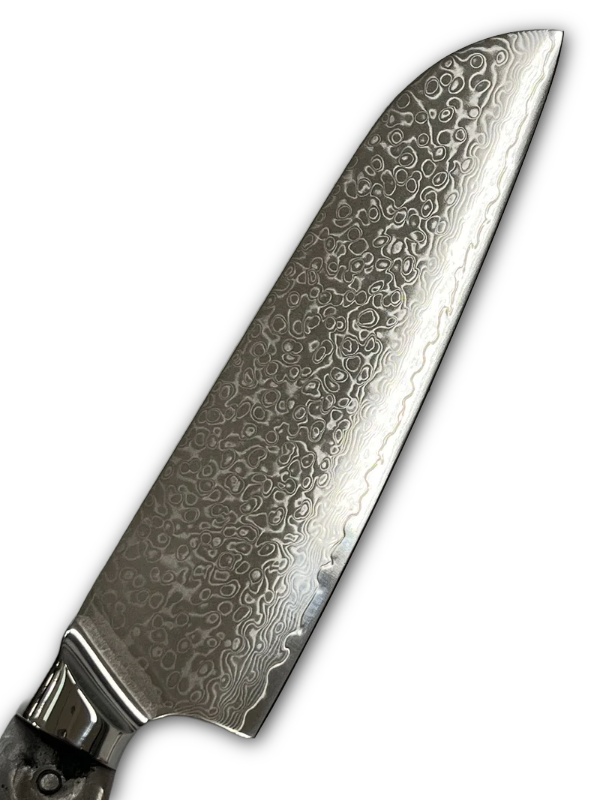 Santoku - VG10 Damask Kokkekniv 8" fulltange med holker