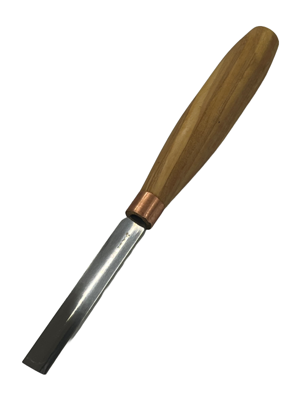 Treskjæringsjern 80x12mm rett rundet meisel K5/12