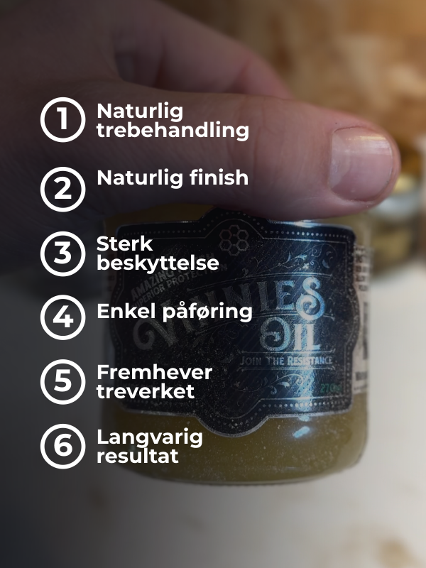 Finish för träytor m.m. – Vinnie’s Oil