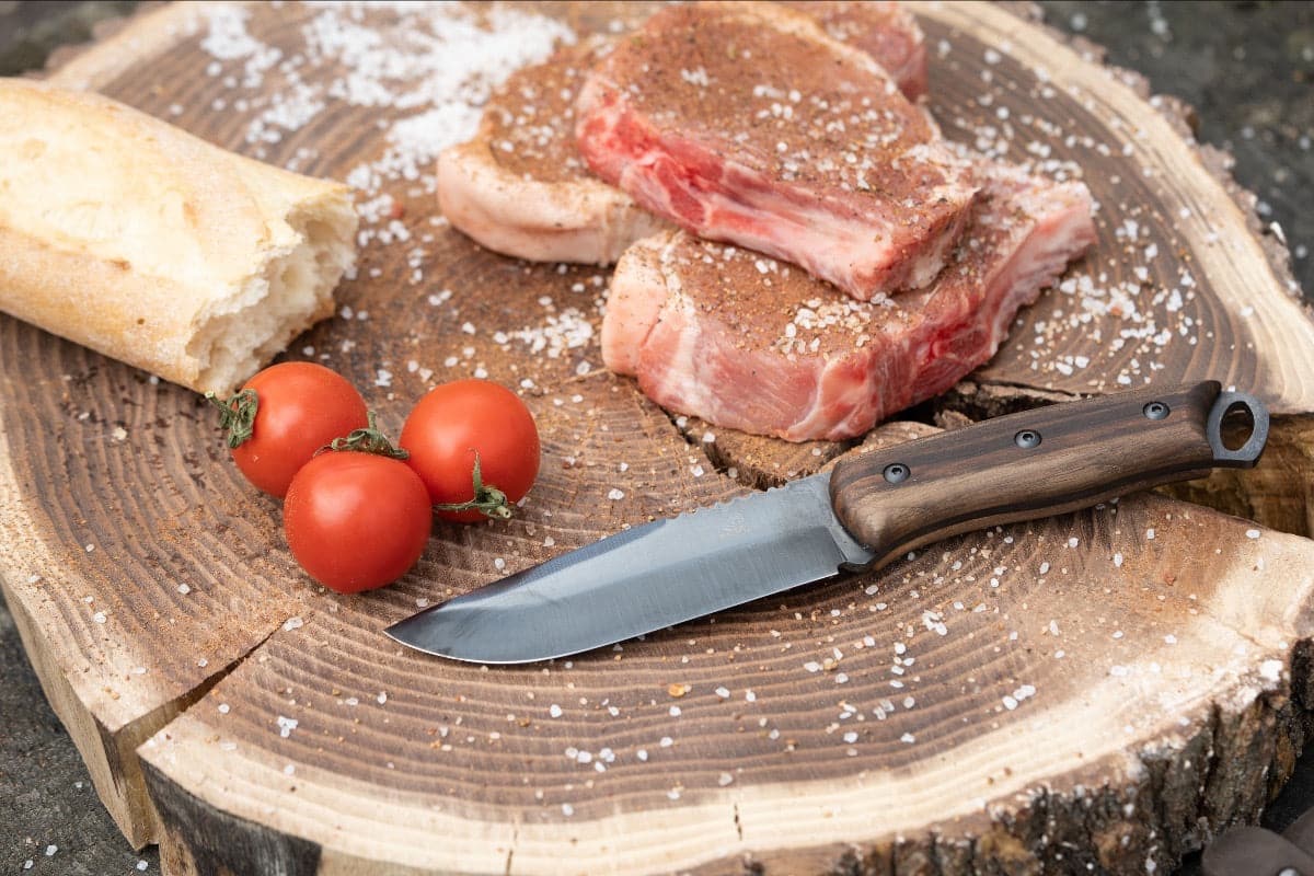 BSH4 Dusk-kit Bushcraft knivblad med skruvar