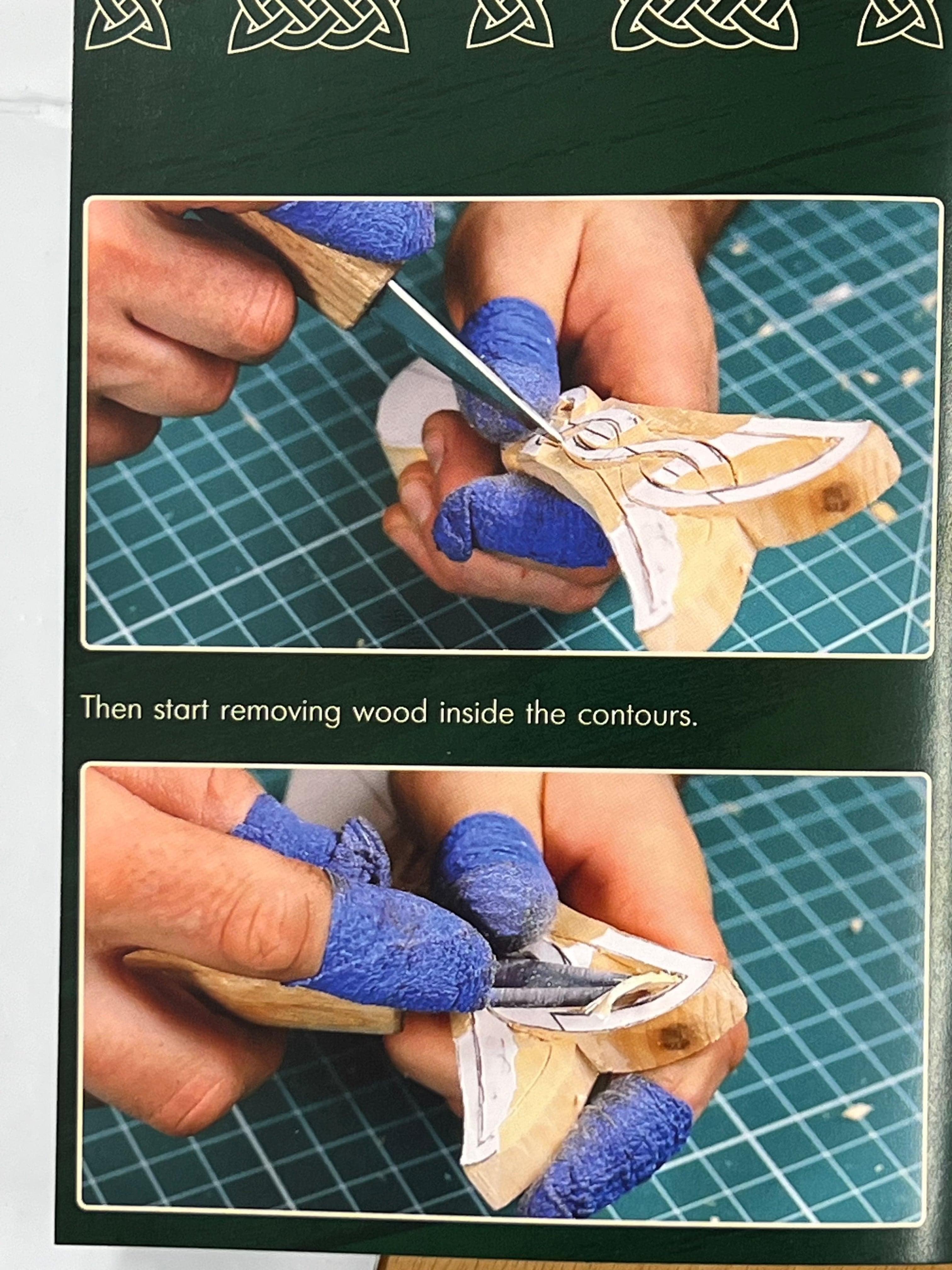 Treskjærings-sett DIY04 Kjærlighetsskje