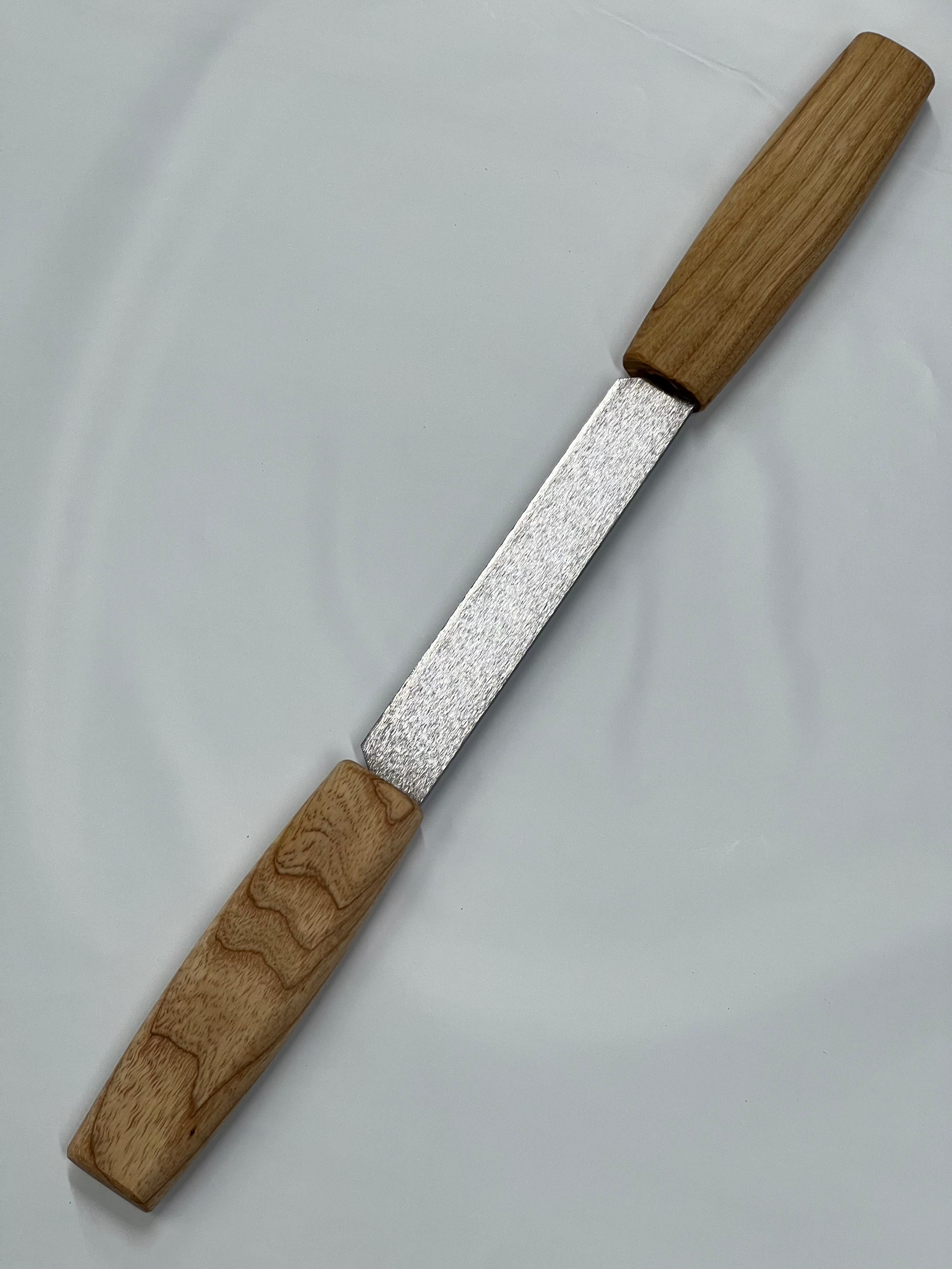 Skrapkniv 120mm inkl. läderslida (DK2S)