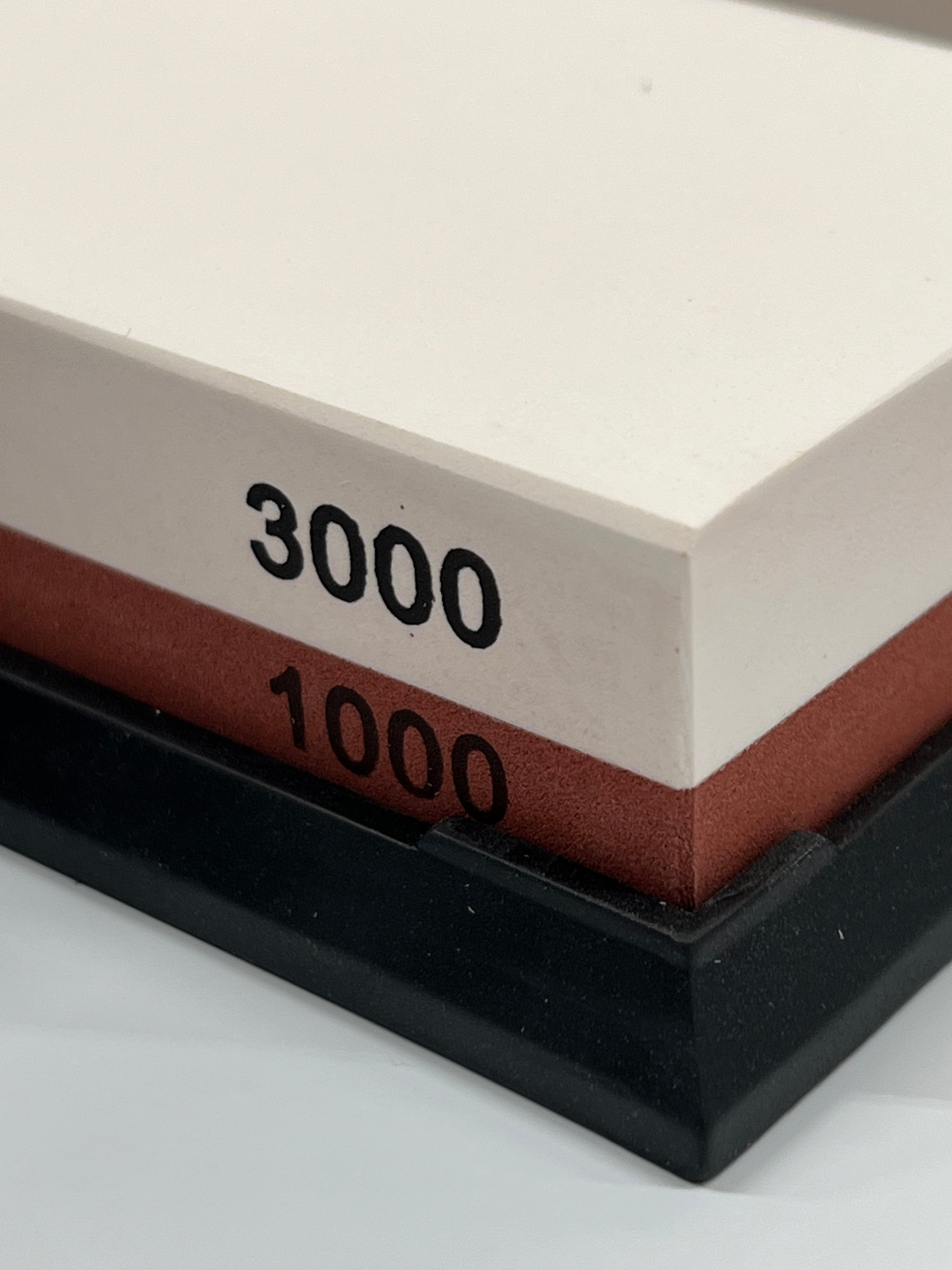 Japansk dubbelsidig bryne med hållare | Välj kornstorlek