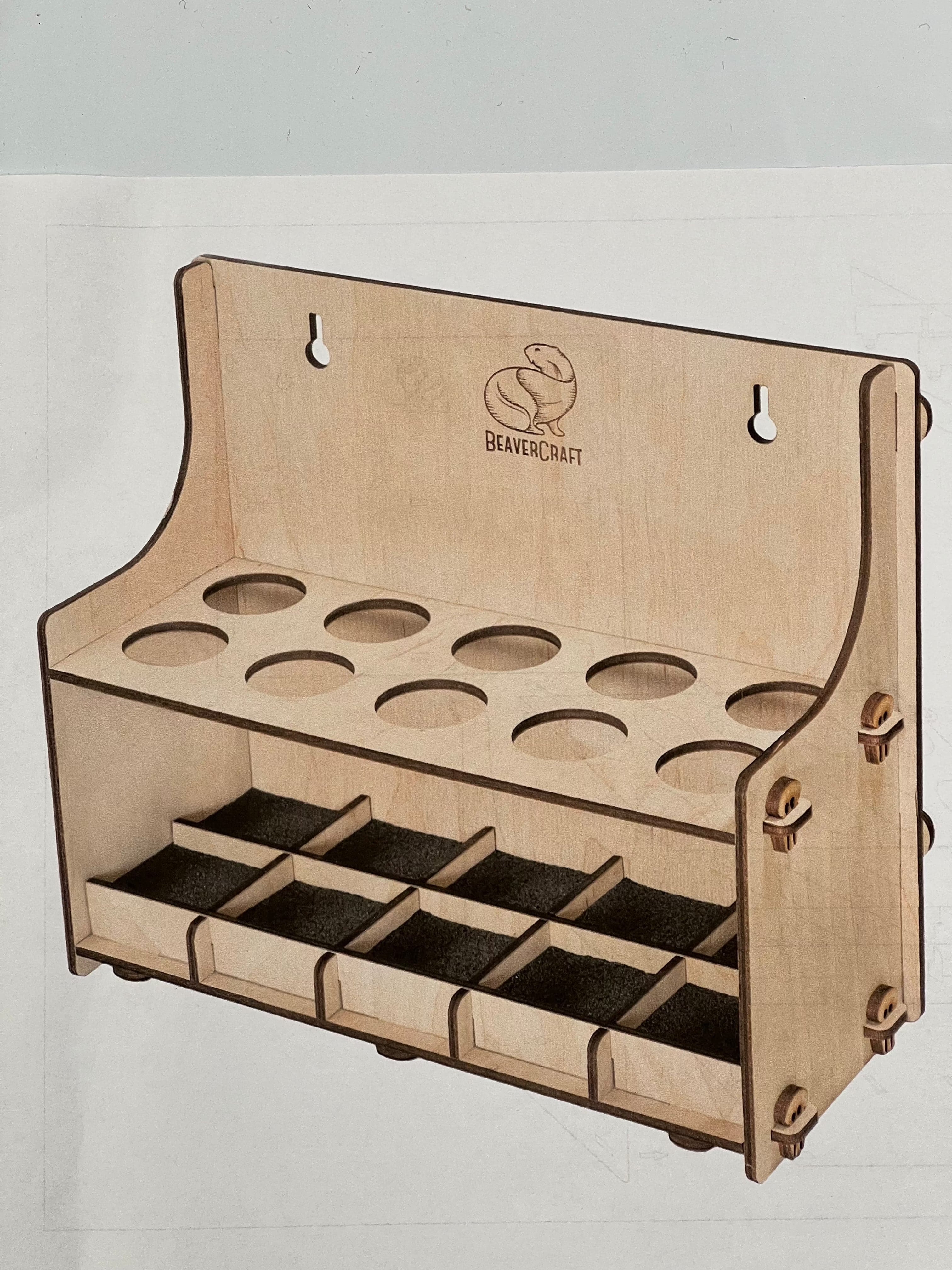 Verktygshållare TH10-kit Beaver Craft